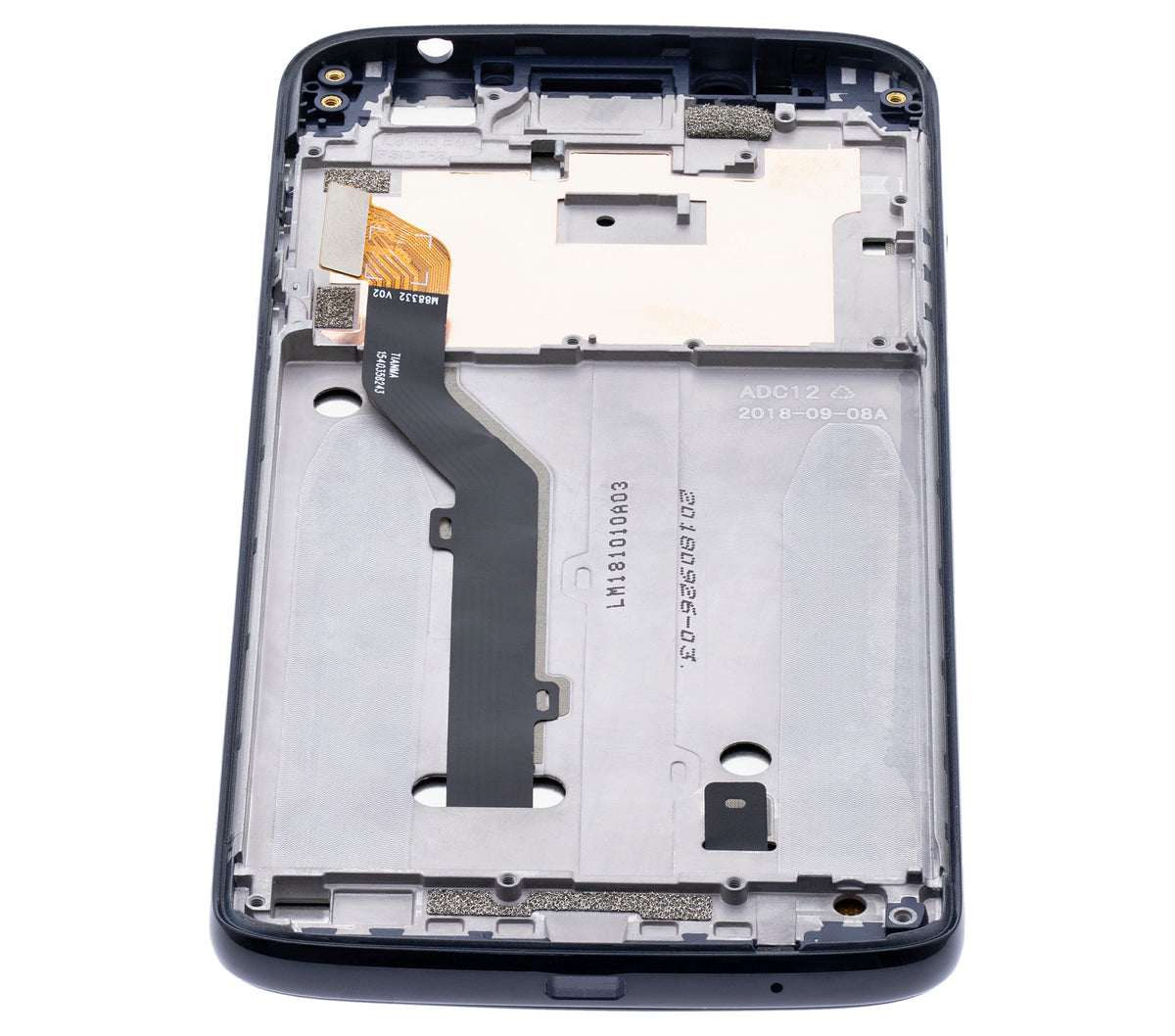 LCD Assembly With Frame For Motorola Moto G6 Play (XT1922 / 2018) (International Version) (Refurbished) (Black) | compatible mobile phone replacement part | SKU 107081016804 | product image 4