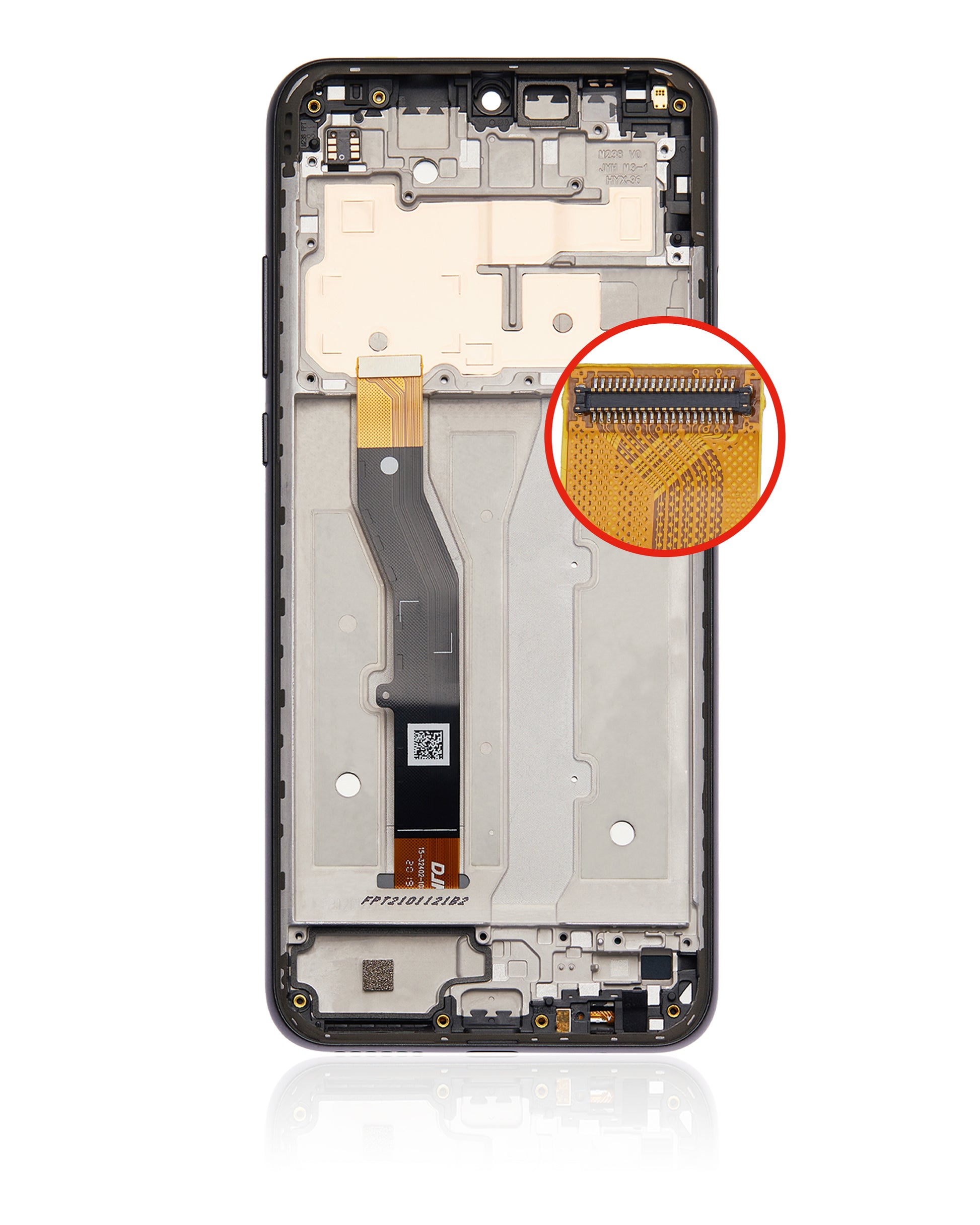 LCD Assembly With Frame For Motorola Moto G Play (XT2093 / 2021) (Refurbished) (Flash Gray) replacement part for compatible Motorola phone, SKU 107081016844, product image 7