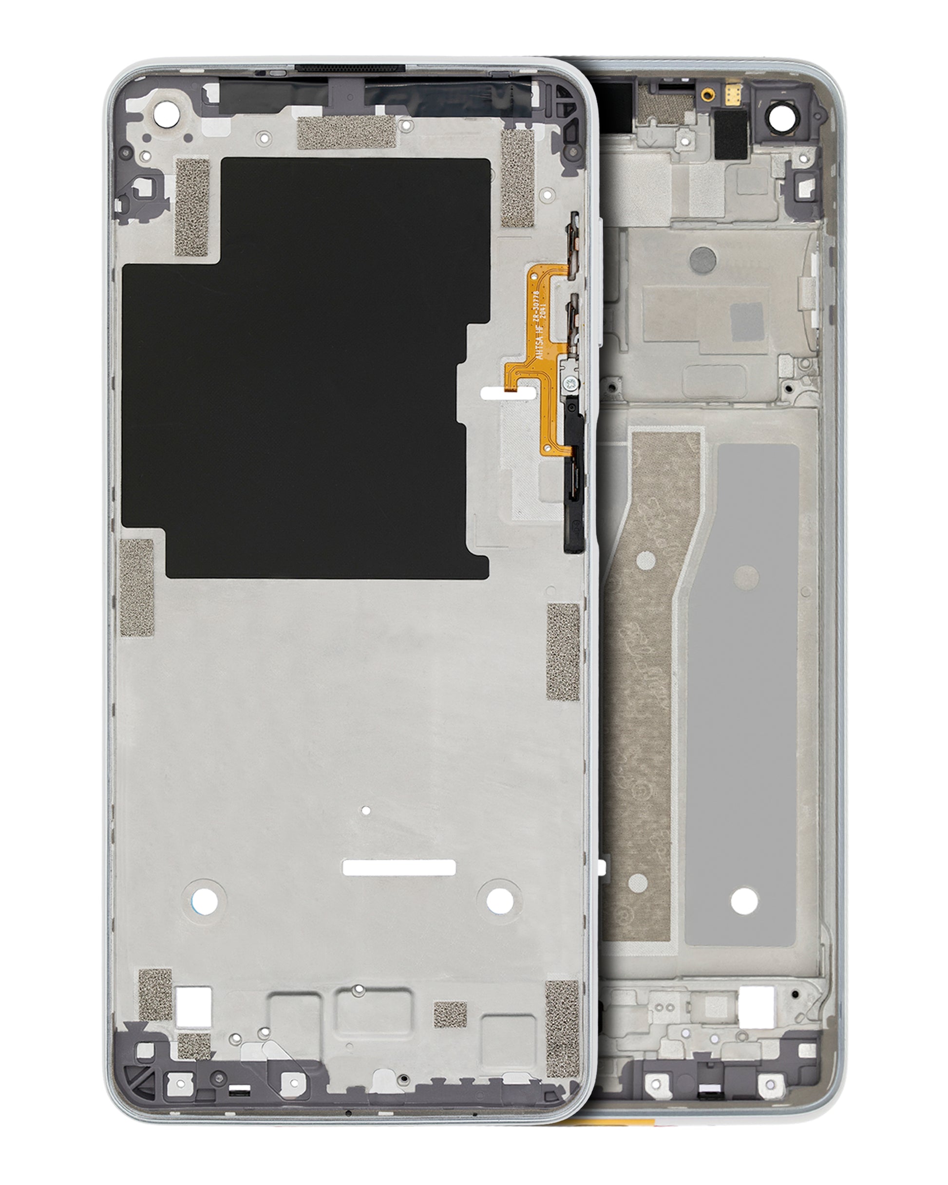 Mid-Frame Housing For Motorola Moto G Power (XT2117 / 2021) (Polar Silver) replacement part for compatible Motorola phone, SKU 107081016851, product image 1