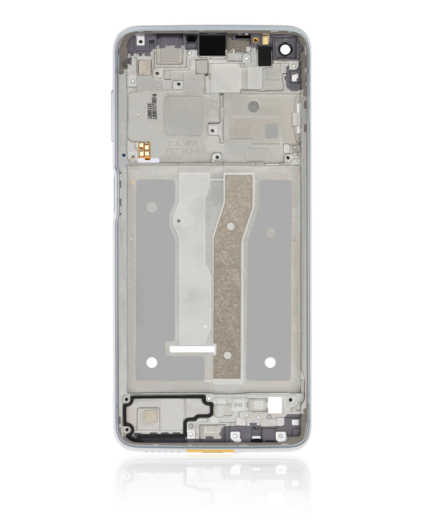 Mid-Frame Housing For Motorola Moto G Power (XT2117 / 2021) (Polar Silver) replacement part for compatible Motorola phone, SKU 107081016851, product image 8