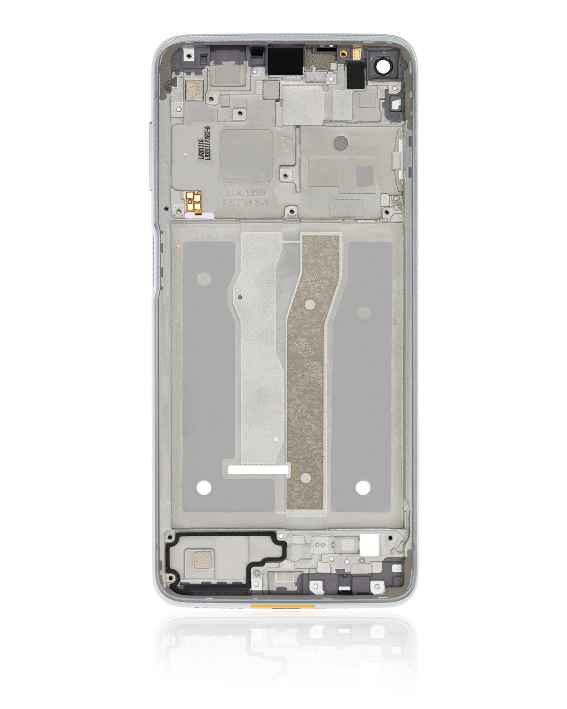 Mid-Frame Housing For Motorola Moto G Power (XT2117 / 2021) (Polar Silver) replacement part for compatible Motorola phone, SKU 107081016851, product image 8