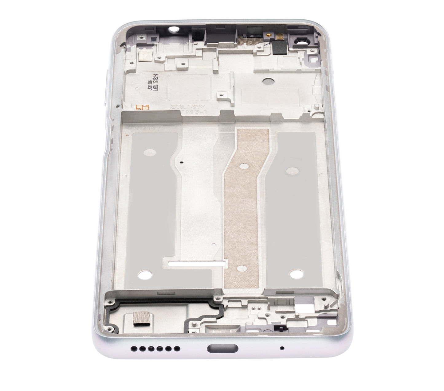 Mid-Frame Housing For Motorola Moto G Power (XT2117 / 2021) (Polar Silver) replacement part for compatible Motorola phone, SKU 107081016851, product image 4