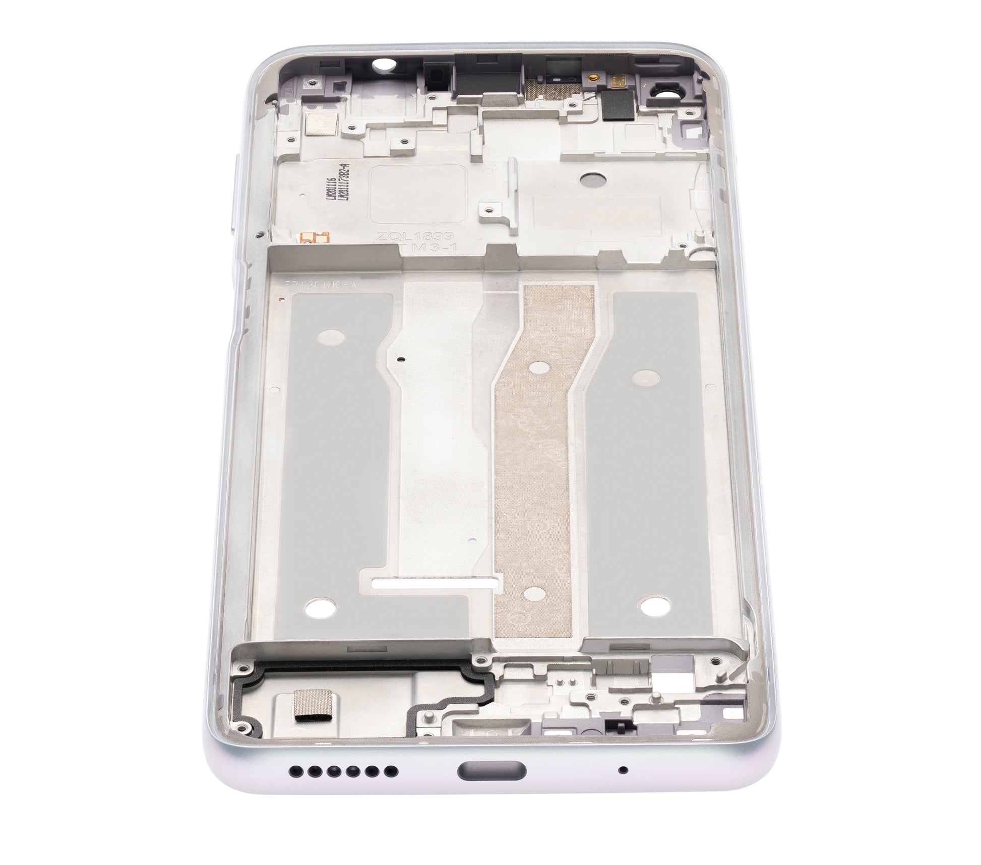 Mid-Frame Housing For Motorola Moto G Power (XT2117 / 2021) (Polar Silver) replacement part for compatible Motorola phone, SKU 107081016851, product image 4