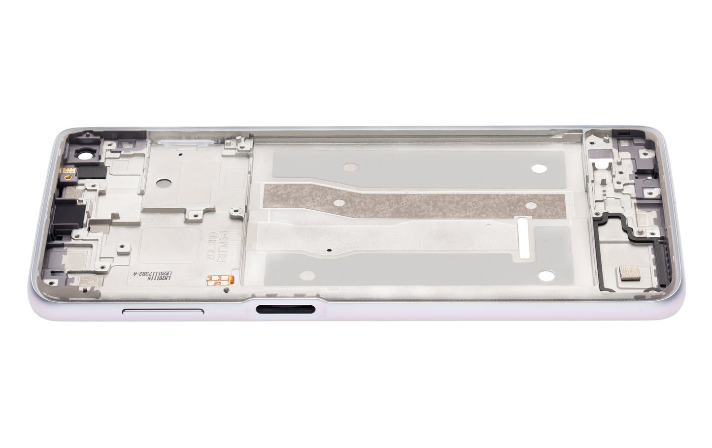 Mid-Frame Housing For Motorola Moto G Power (XT2117 / 2021) (Polar Silver) replacement part for compatible Motorola phone, SKU 107081016851, product image 5