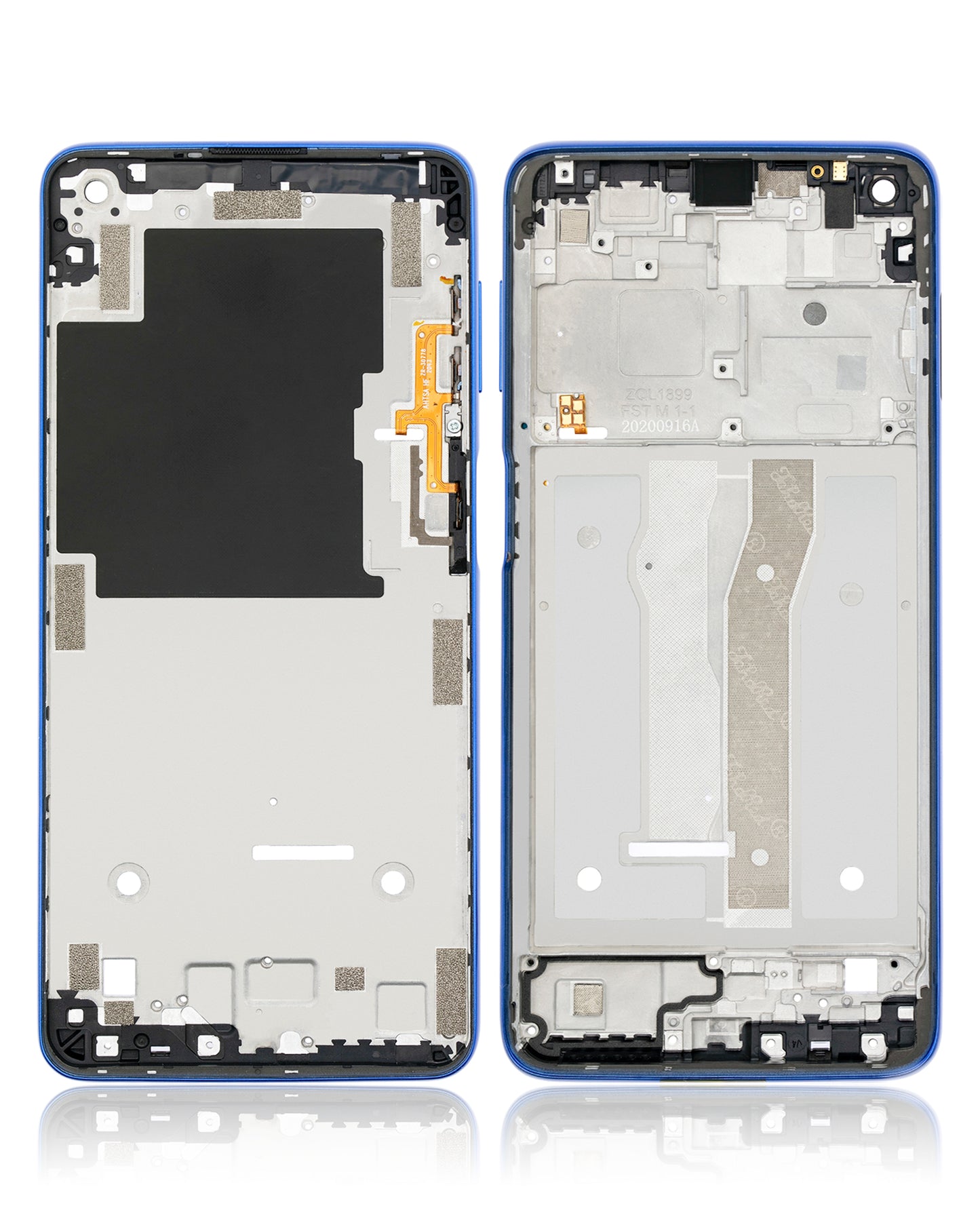 Mid-Frame Housing For Motorola Moto G Power (XT2117 / 2021) (Blue) replacement part for compatible Motorola phone, SKU 107081016852, product image 7