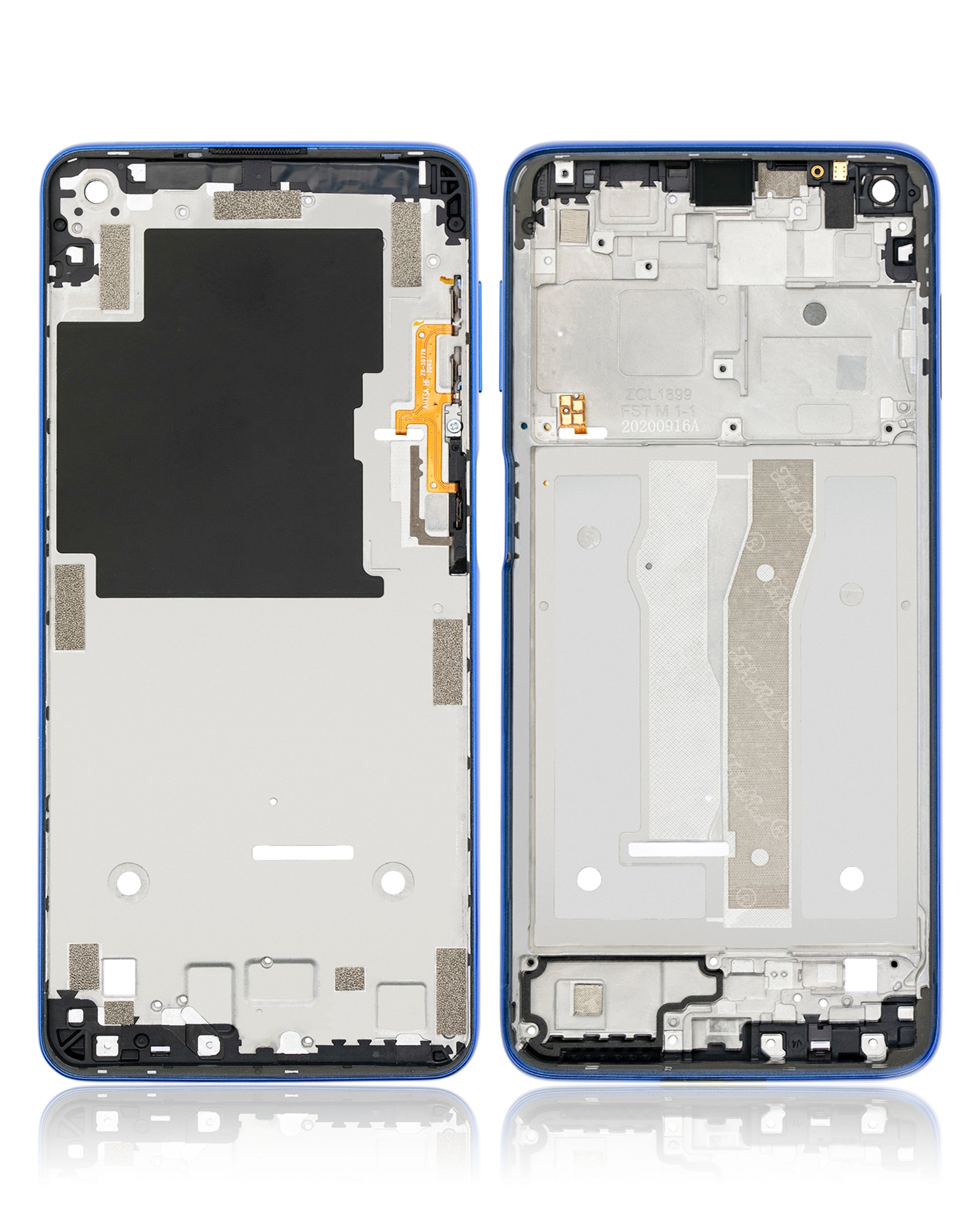 Mid-Frame Housing For Motorola Moto G Power (XT2117 / 2021) (Blue) replacement part for compatible Motorola phone, SKU 107081016852, product image 7