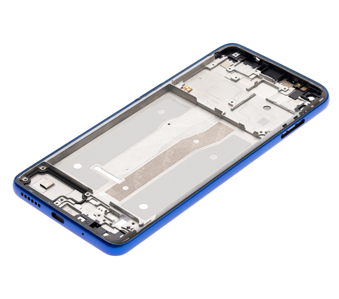 Mid-Frame Housing For Motorola Moto G Power (XT2117 / 2021) (Blue) replacement part for compatible Motorola phone, SKU 107081016852, product image 3
