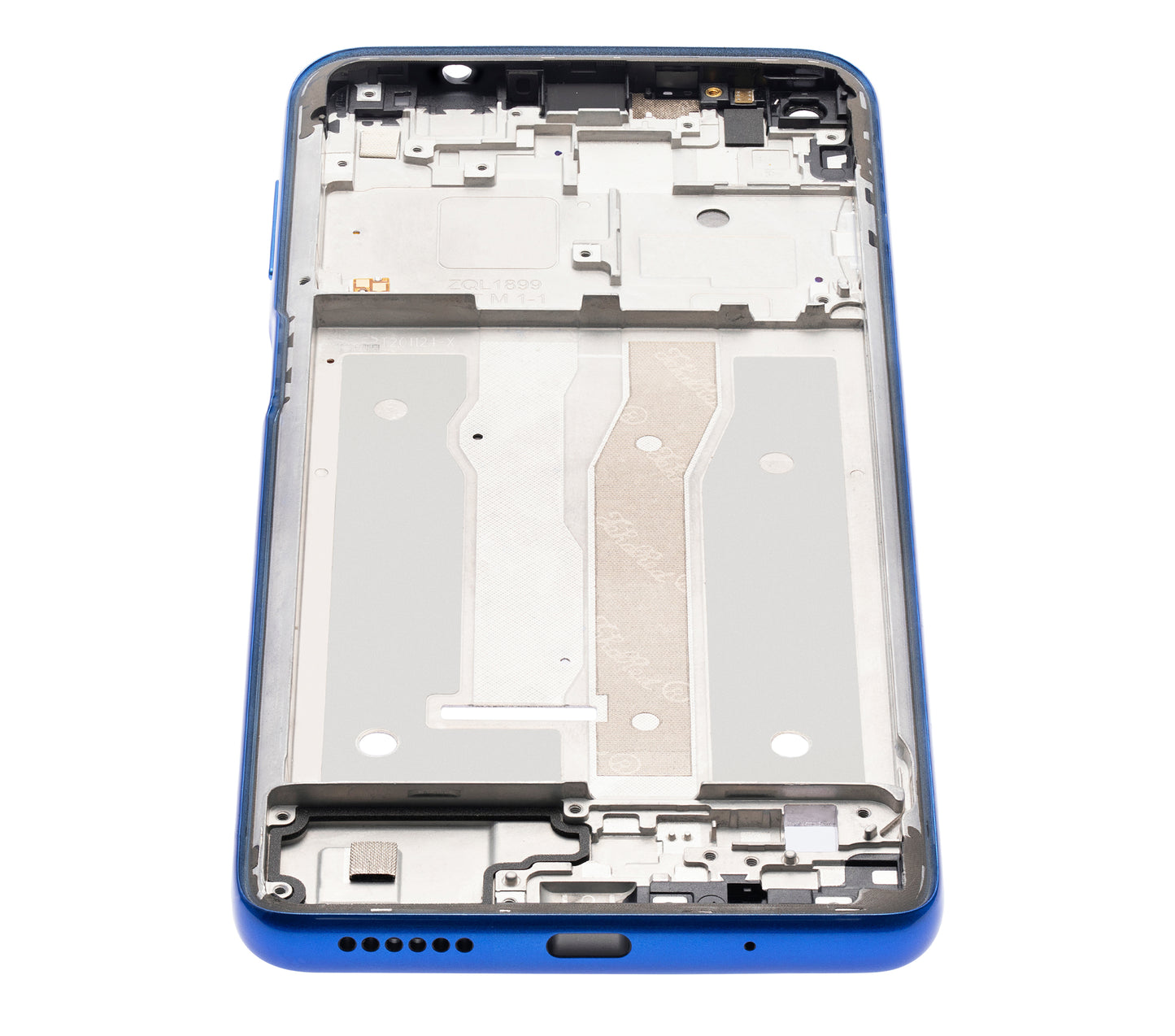 Mid-Frame Housing For Motorola Moto G Power (XT2117 / 2021) (Blue) replacement part for compatible Motorola phone, SKU 107081016852, product image 4