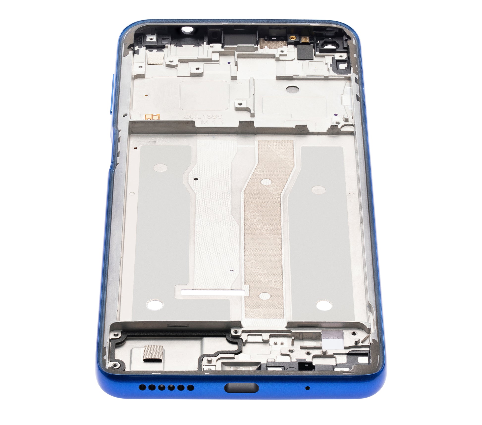 Mid-Frame Housing For Motorola Moto G Power (XT2117 / 2021) (Blue) replacement part for compatible Motorola phone, SKU 107081016852, product image 4