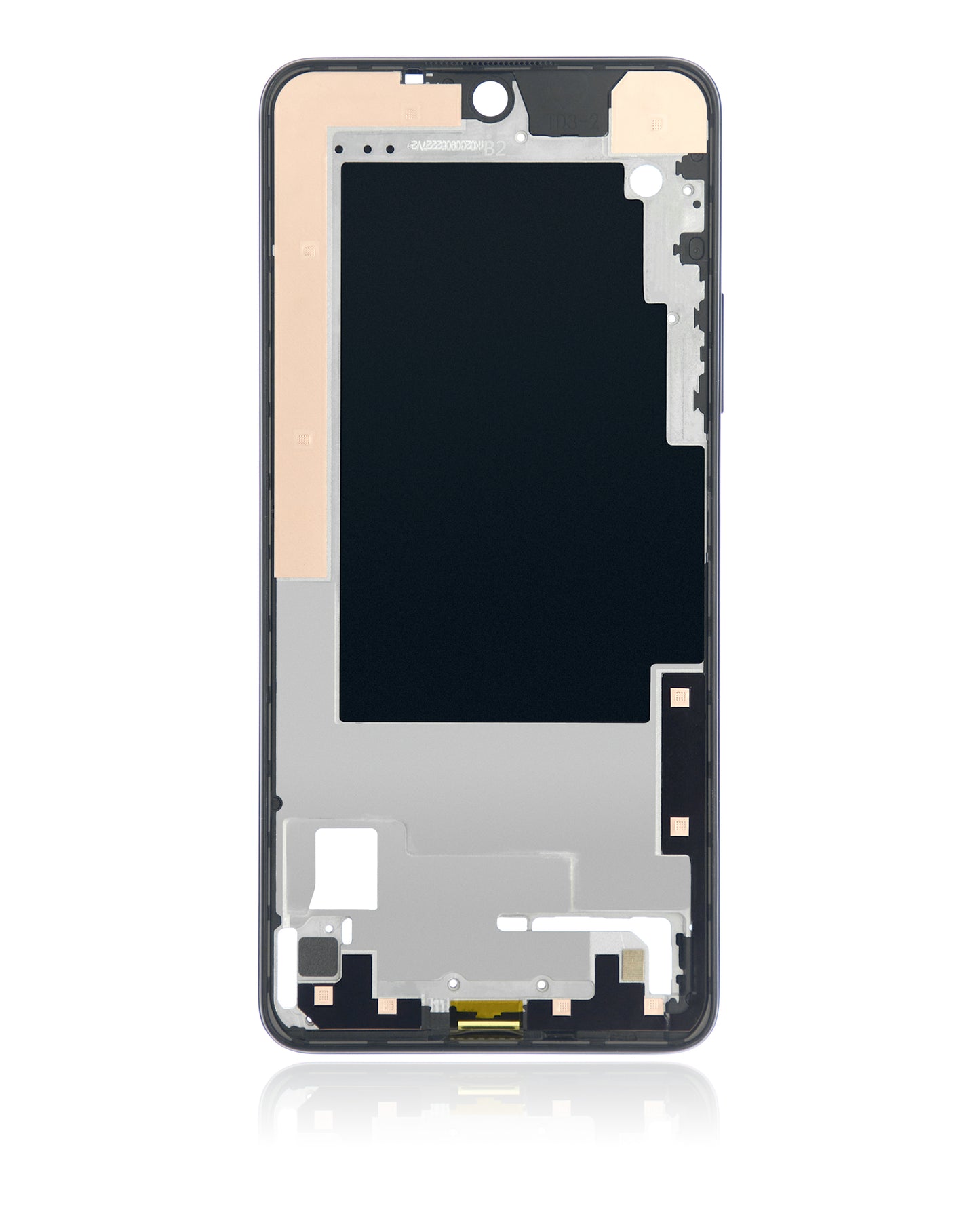 Mid-Frame Housing With Power Button Flex For Motorola Moto G Power (XT2117 / 2021) (Flash Gray) replacement part for compatible Motorola phone, SKU 107081016854, product image 7