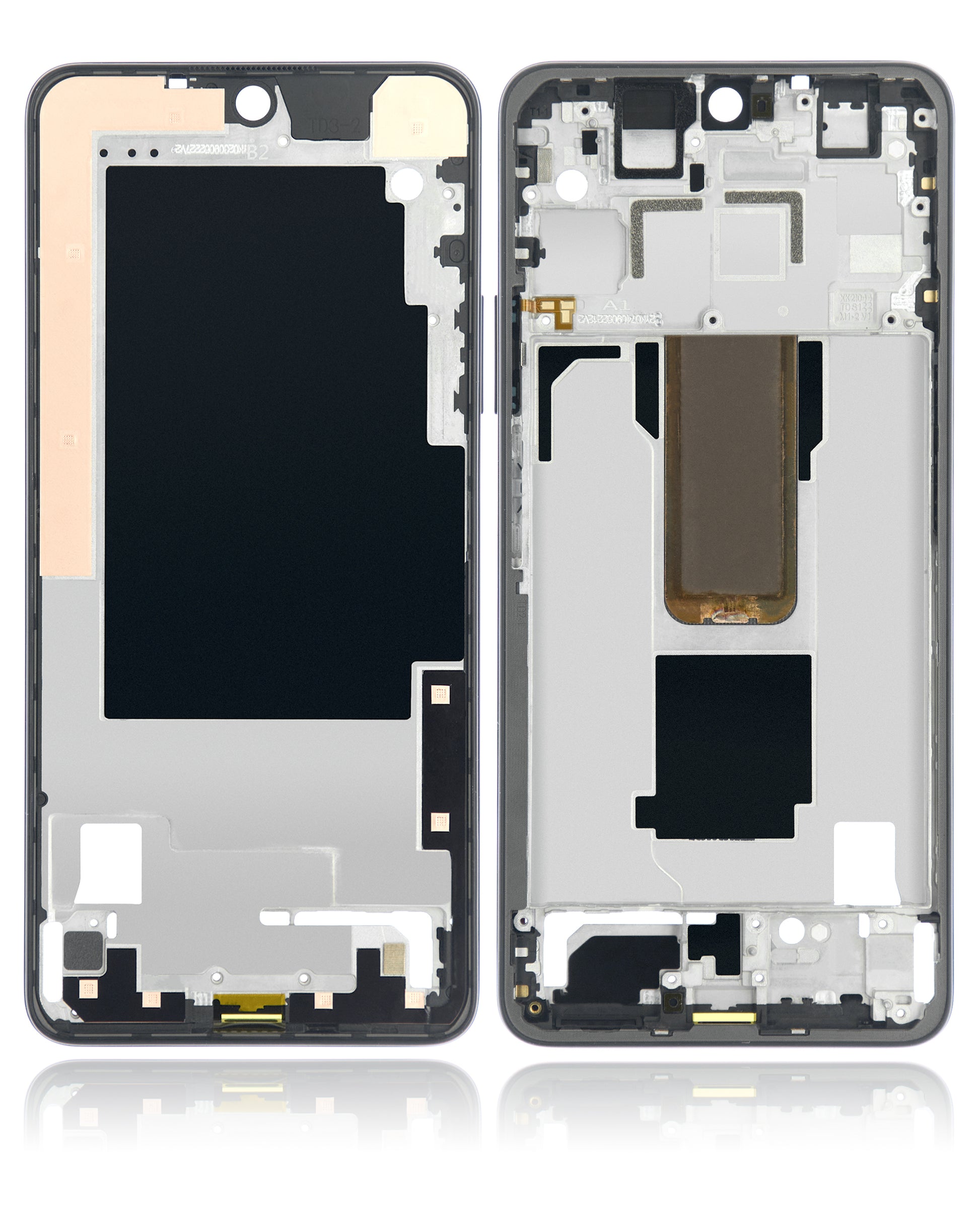 Mid-Frame Housing With Power Button Flex For Motorola Moto G Power (XT2117 / 2021) (Flash Gray) replacement part for compatible Motorola phone, SKU 107081016854, product image 6