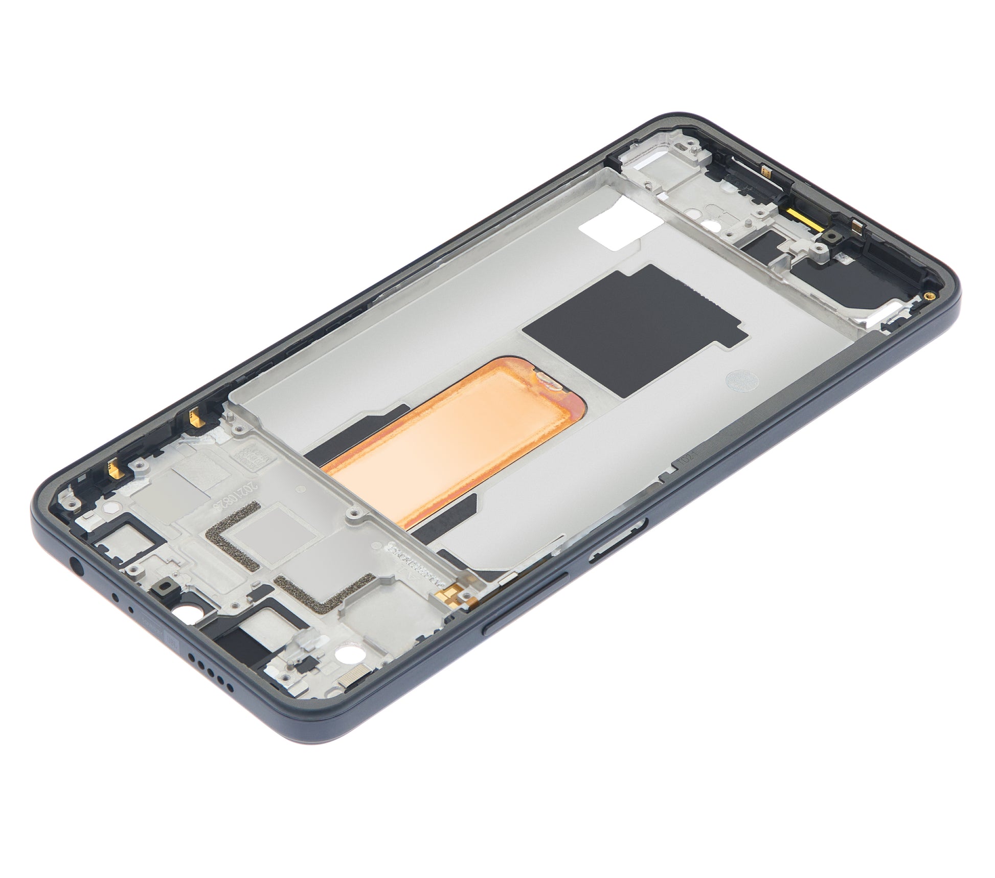 Mid-Frame Housing With Power Button Flex For Motorola Moto G Power (XT2117 / 2021) (Flash Gray) replacement part for compatible Motorola phone, SKU 107081016854, product image 5