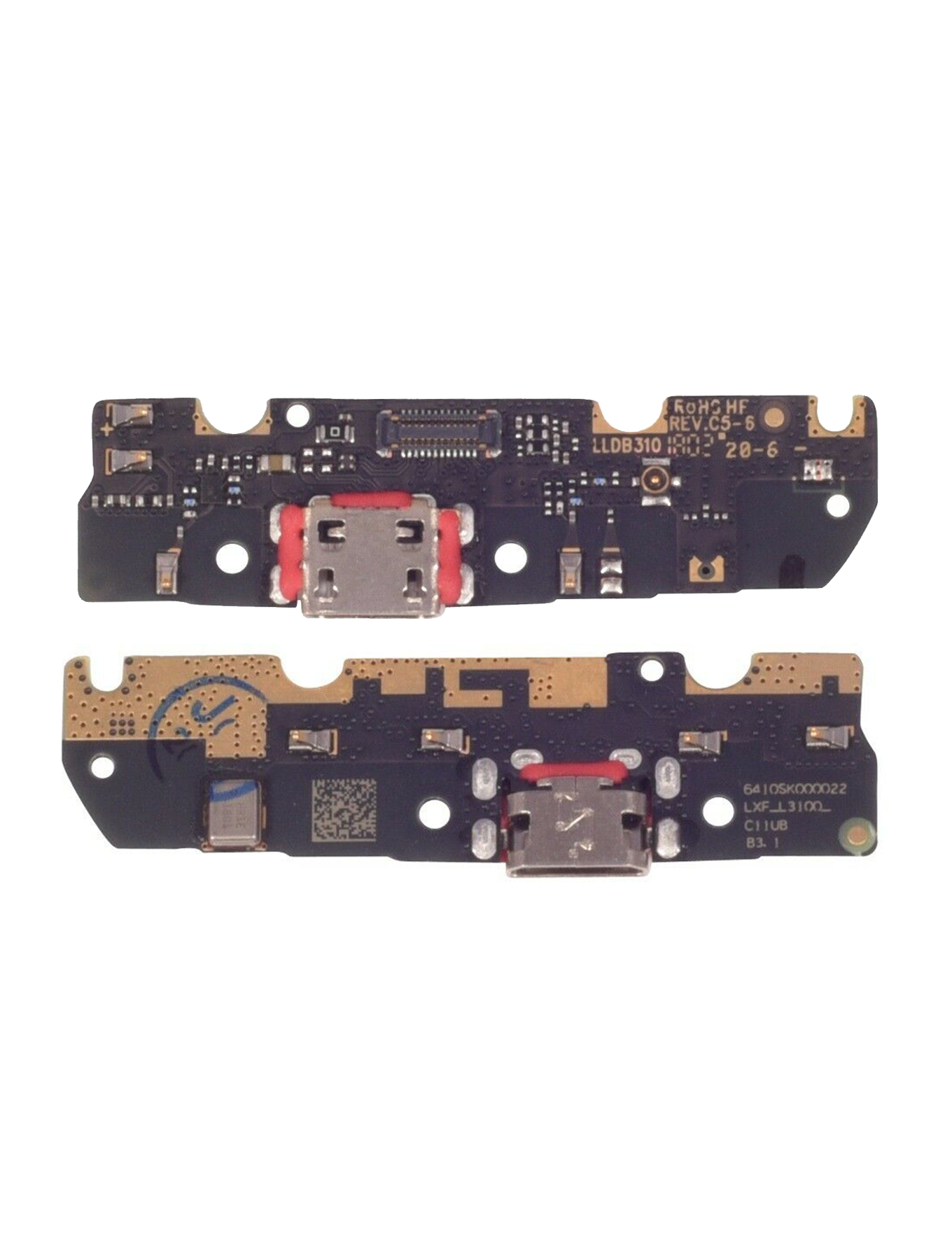 Charging Port Assembly For Motorola Moto G6 (XT1925 / 2018) | compatible mobile phone replacement part | SKU 107081016898 | product image 3