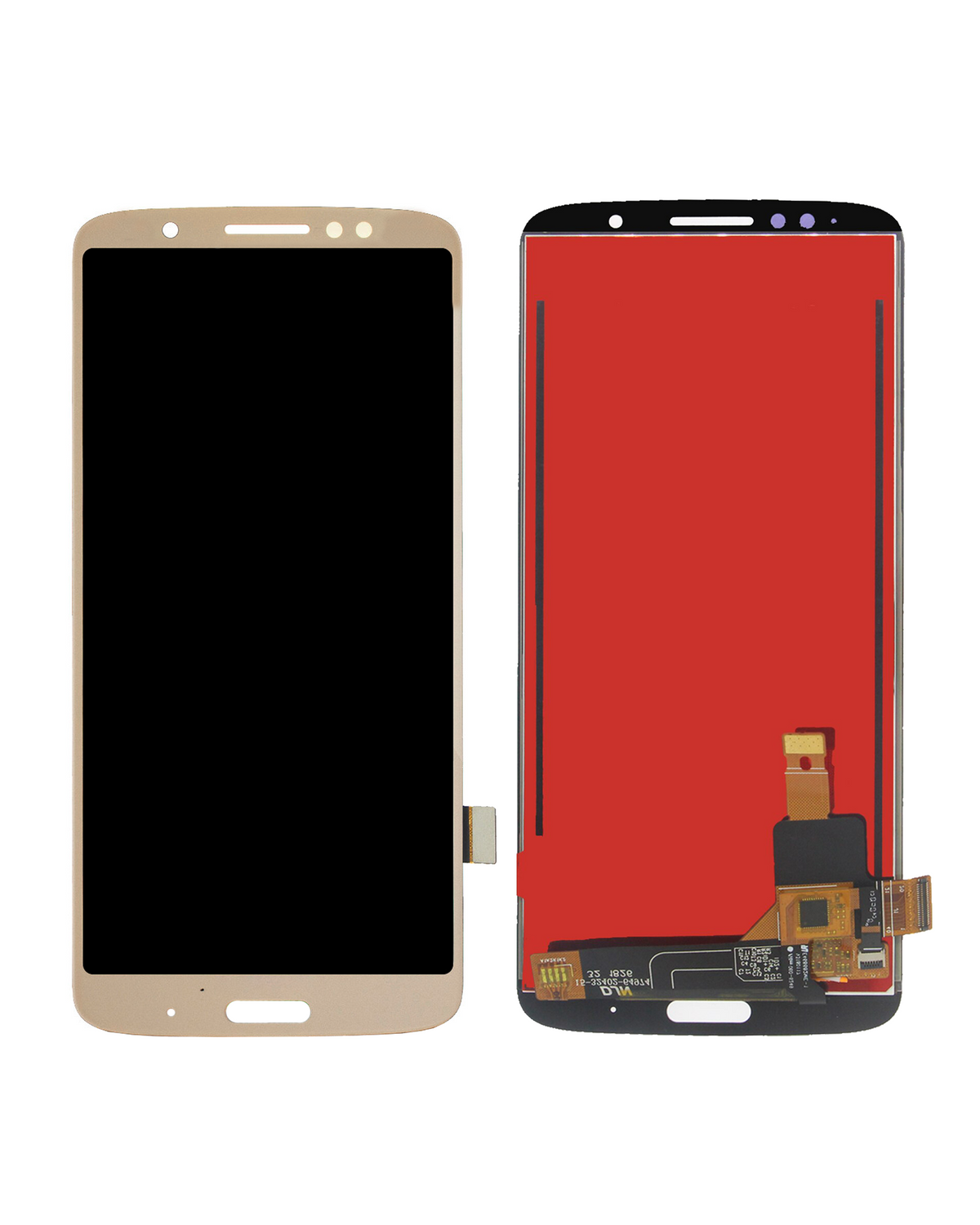 LCD Assembly Without Frame For Motorola Moto G6 Plus (XT1926 / 2018) (Gold) | compatible mobile phone replacement part | SKU 107081016903 | product image 3