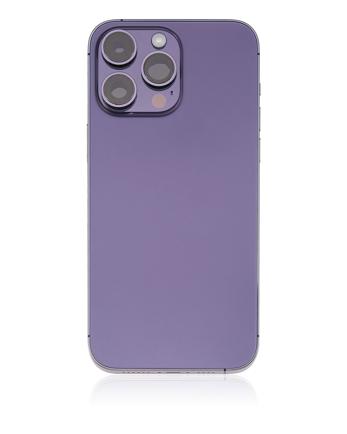 Back Housing W/ Small Parts For iPhone 14 Pro Max (US Version) (Used OEM Pull: Grade A) (Deep Purple)