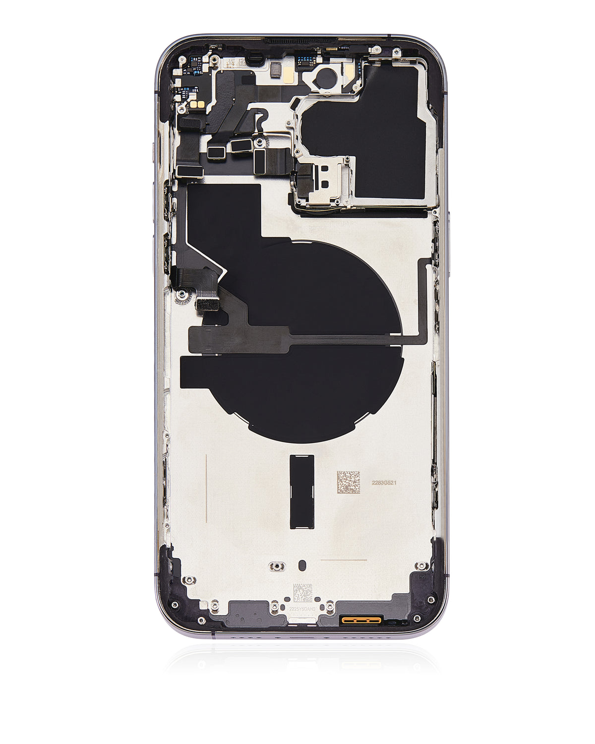 Back Housing W/ Small Parts For iPhone 14 Pro Max (US Version) (Used OEM Pull: Grade A) (Deep Purple)