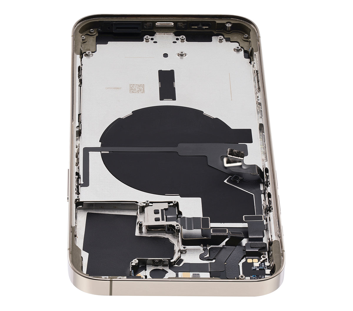 Back Housing W/ Small Parts For iPhone 14 Pro Max (US Version) (Used OEM Pull: Grade A) (Gold)