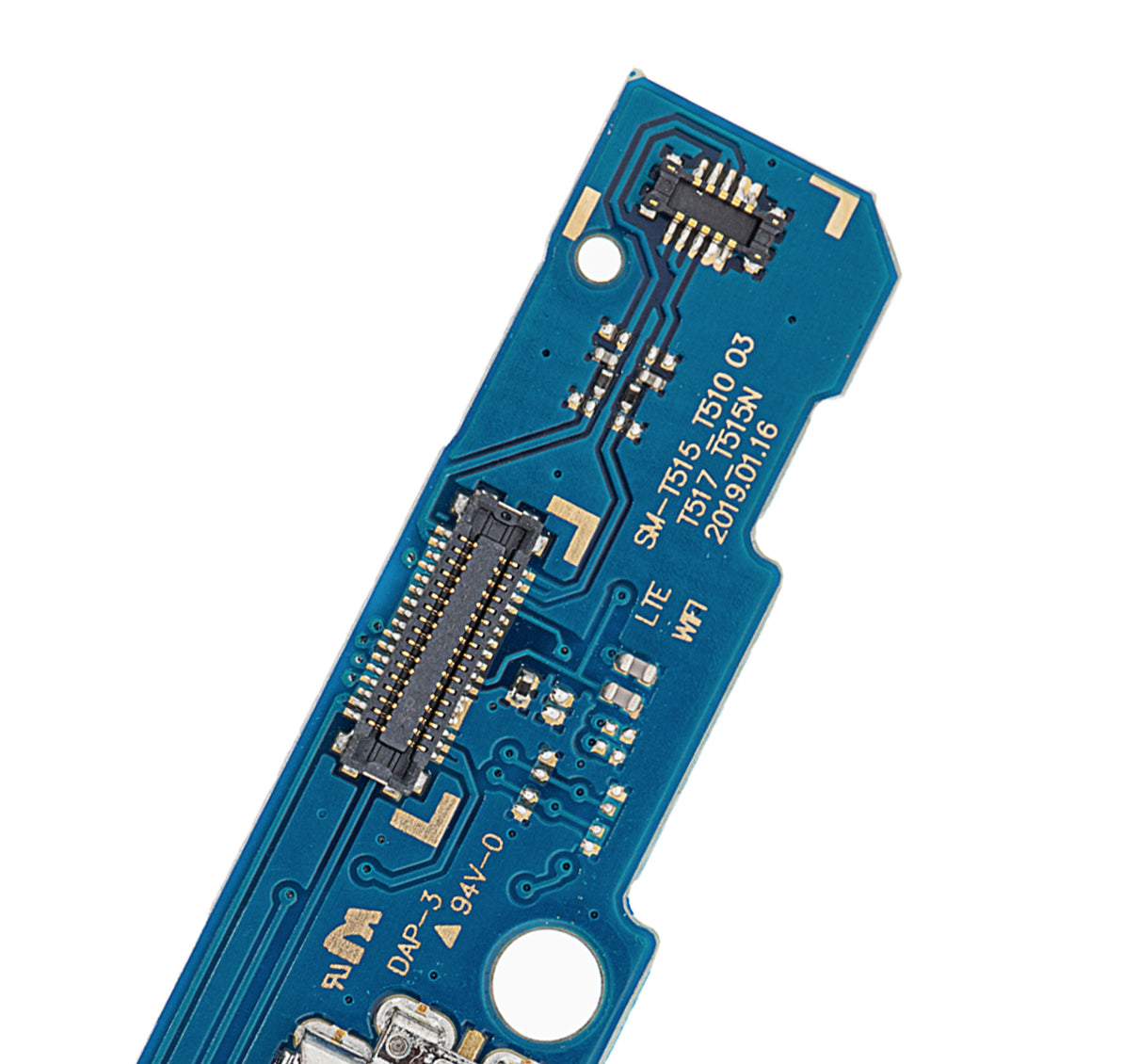 Charging Port With Board For Samsung Galaxy Tab A 10.1" (T510 / T515 / T517) (2019) (Premium) - Samsung Galaxy Tab A 10.1" (2019) Replacement Parts - SKU 107081017229 - product image 2