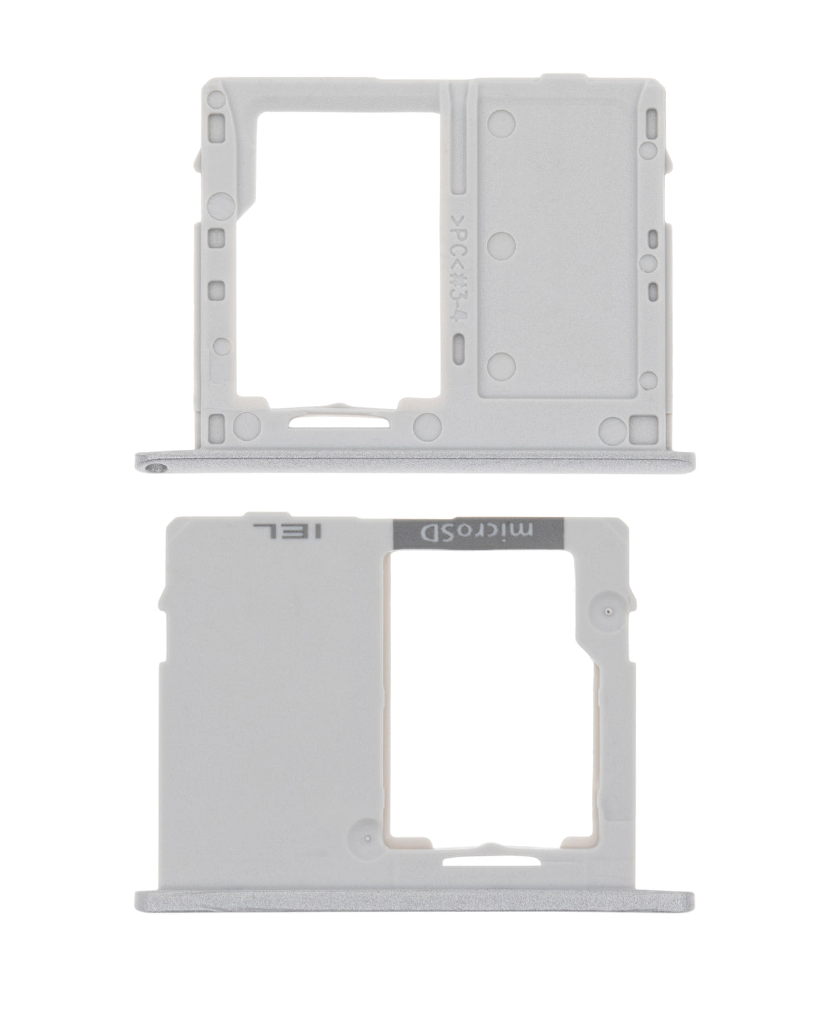 Single Sim Card Tray For Samsung Galaxy Tab A 10.1" (T515 / T517) (2019) (Silver) - Samsung Galaxy Tab A 10.1" (2019) Replacement Parts - SKU 107081017231 - product image 2