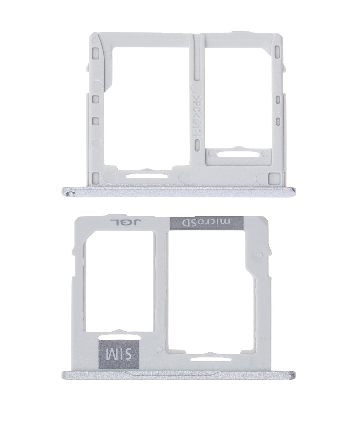 Dual Sim Card Tray For Samsung Galaxy Tab A 10.1" (T517 / T515) (2019) (Silver) - Samsung Galaxy Tab A 10.1" (2019) Replacement Parts - SKU 107081017239 - product image 2