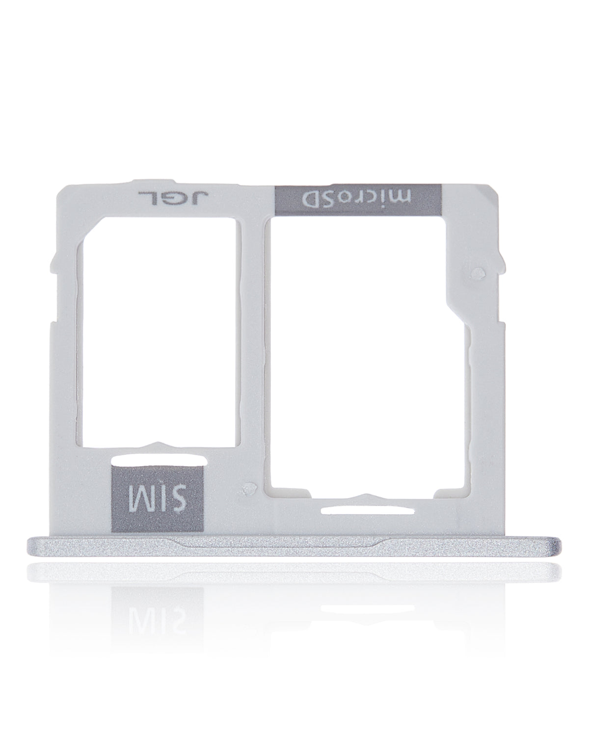 Dual Sim Card Tray For Samsung Galaxy Tab A 10.1" (T517 / T515) (2019) (Silver) - Samsung Galaxy Tab A 10.1" (2019) Replacement Parts - SKU 107081017239 - product image 3