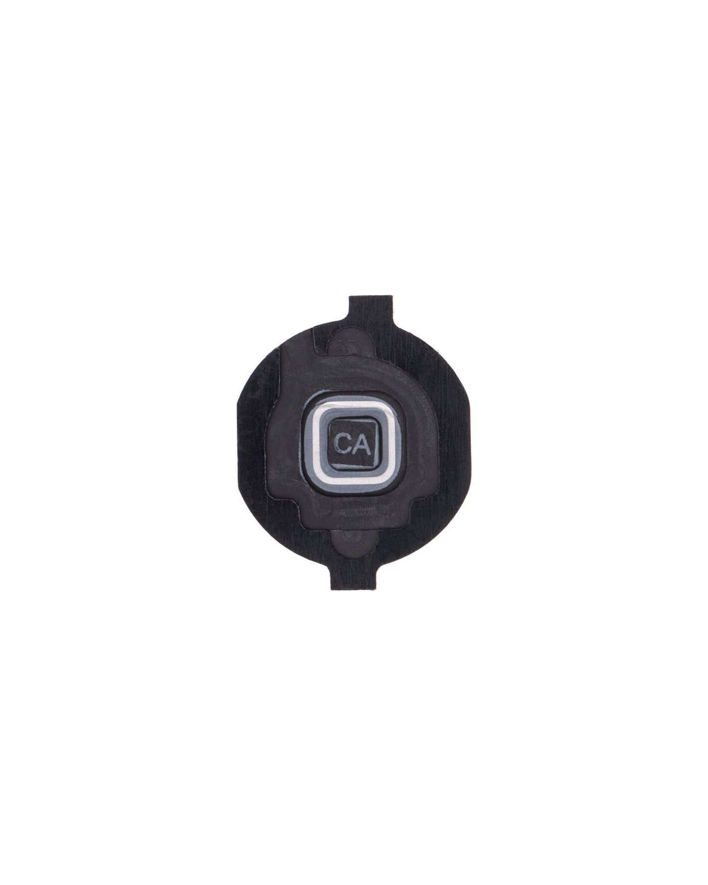 Home Button With Flex For iPhone 4 (Black)