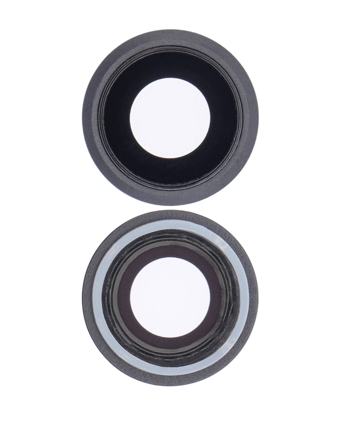 Back Camera Lens With Bracket & Bezel For iPhone 8 / SE (2020) / SE (2022) (Aftermarket Plus) (Space Gray) (10 Pack)