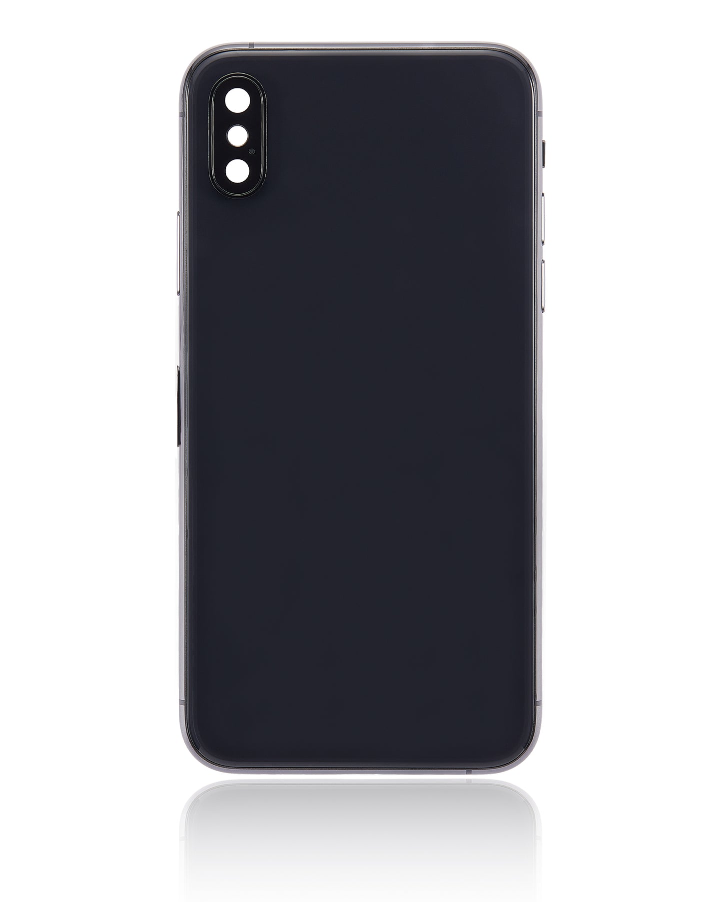 Back Housing W/ Small Components Pre-Installed For iPhone XS (No Logo) (Aftermarket Plus) (Space Gray)