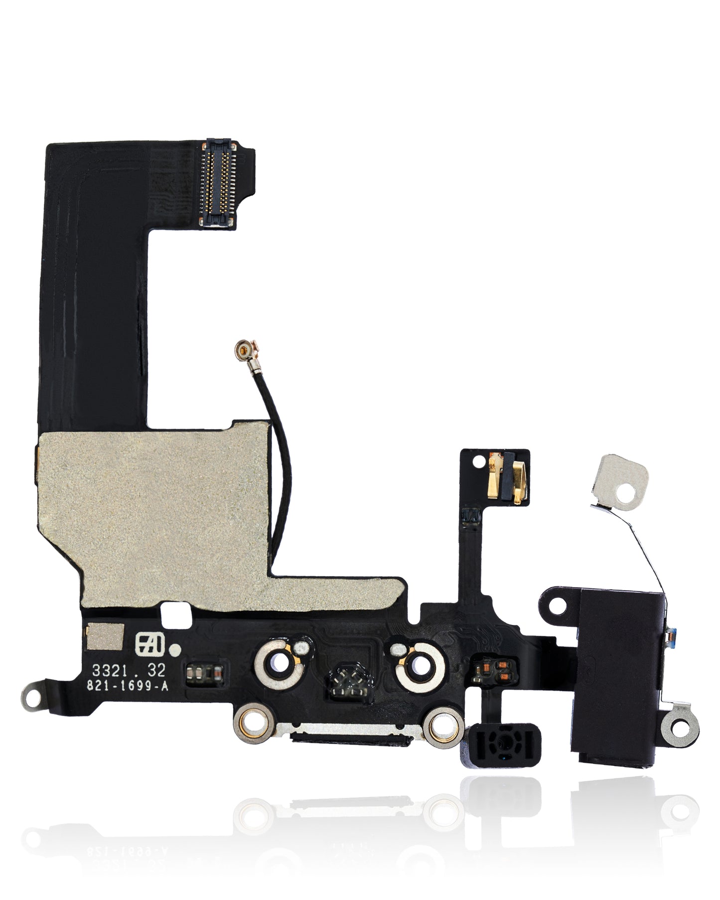 Charging Port Flex Cable For iPhone 5 (Space Gray)