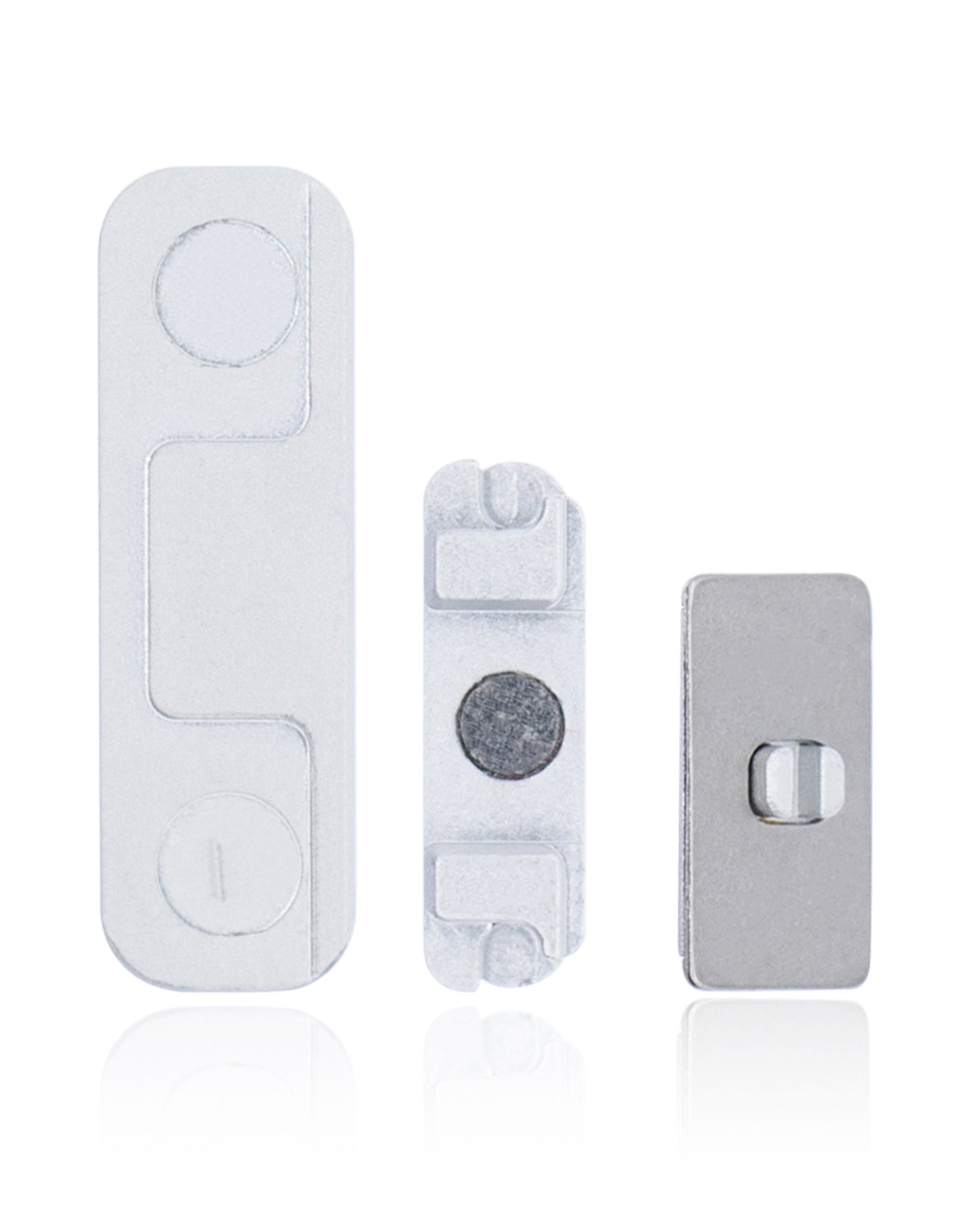 Hard Buttons Set (Power / Volume / Vibrator) For iPhone 5 (Silver)