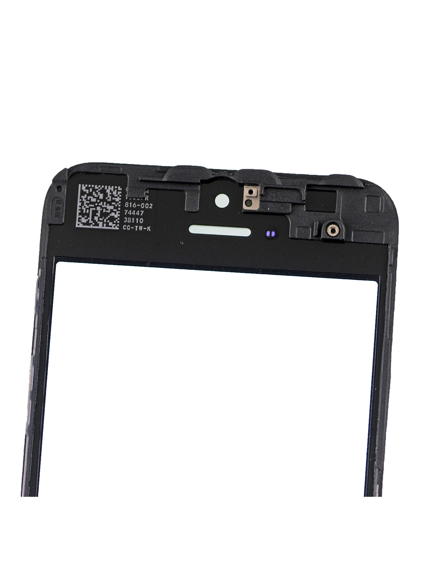 Glass With Frame For iPhone 5 (Black)