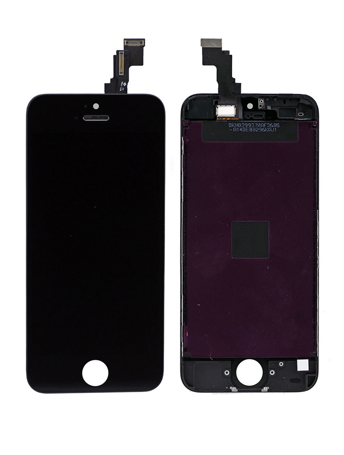 Complete LCD Assembly For iPhone 5C (With Front Camera: Prox Sensor & Ear Speaker) (Aftermarket Plus: Tianma) (Black)