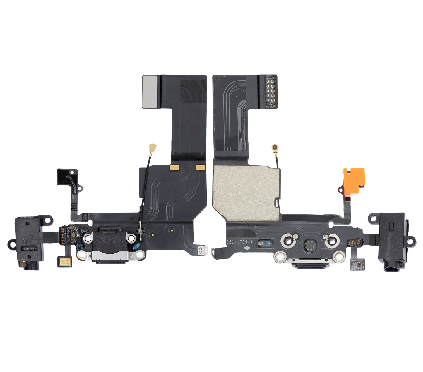 Charging Port Flex Cable For iPhone 5C (Black)