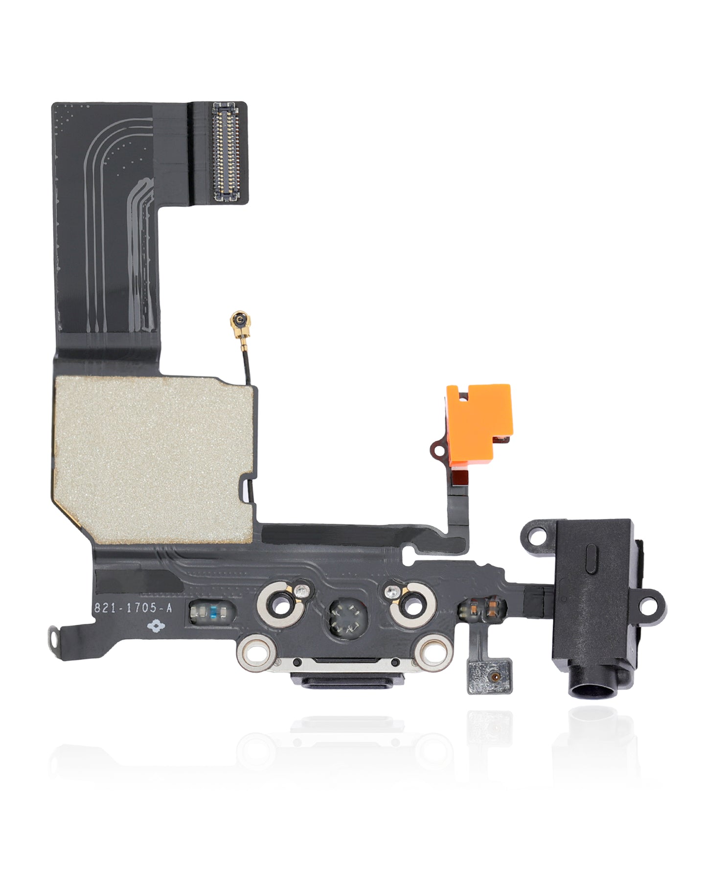Charging Port Flex Cable For iPhone 5C (Black)