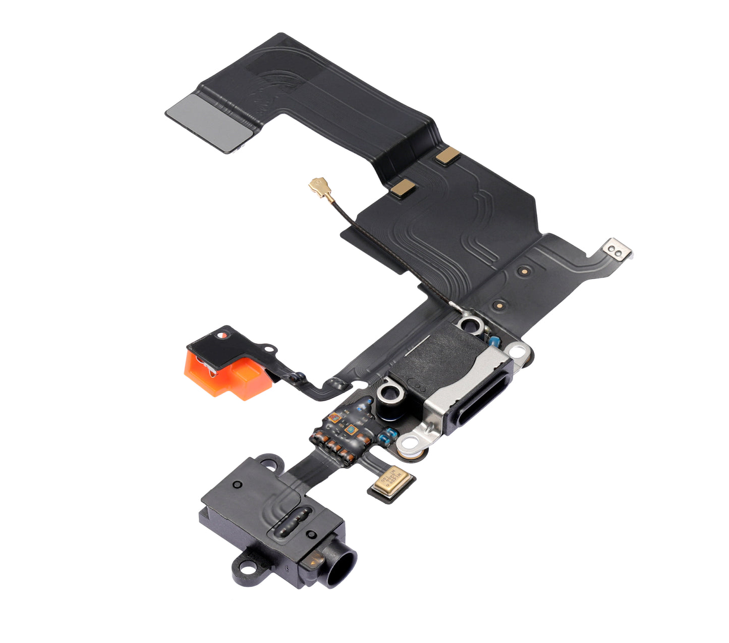 Charging Port Flex Cable For iPhone 5C (Black)