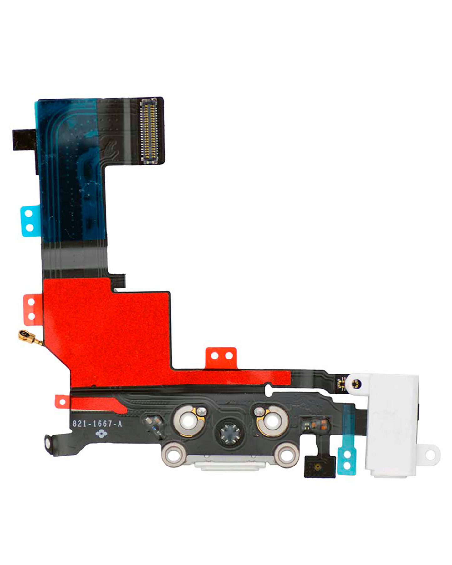 Charging Port Flex Cable For iPhone 5S (Silver)