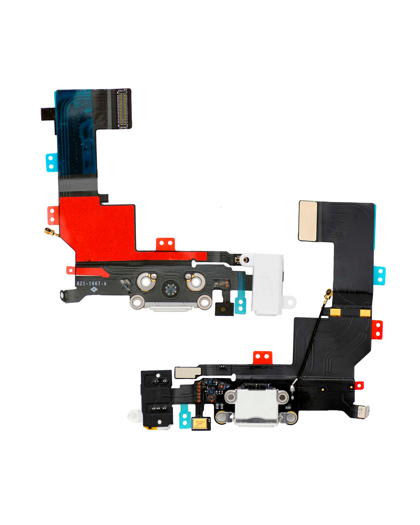 Charging Port Flex Cable For iPhone 5S (Silver)