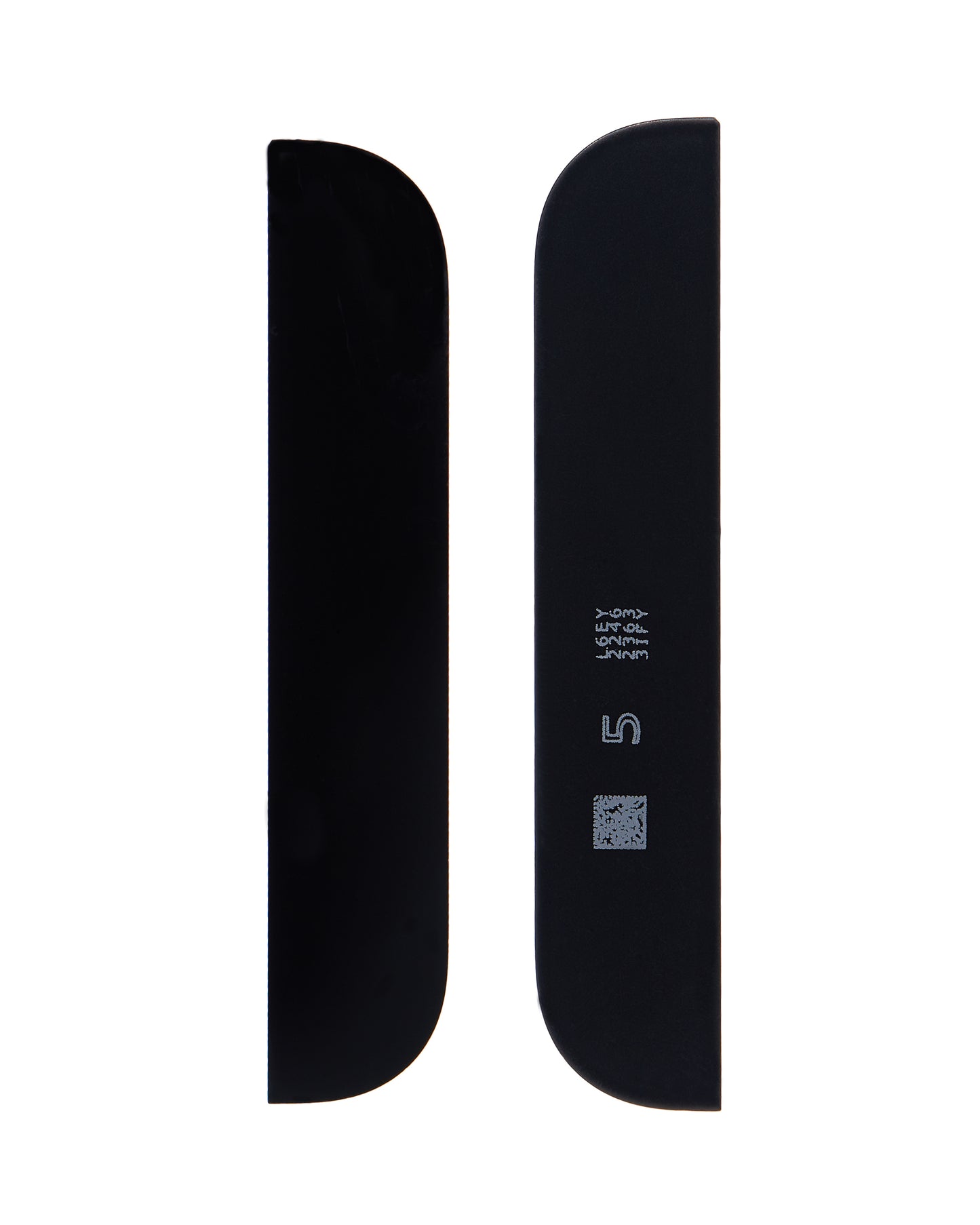 Back Glass (Up + Down) For IPhone 5S (Black)