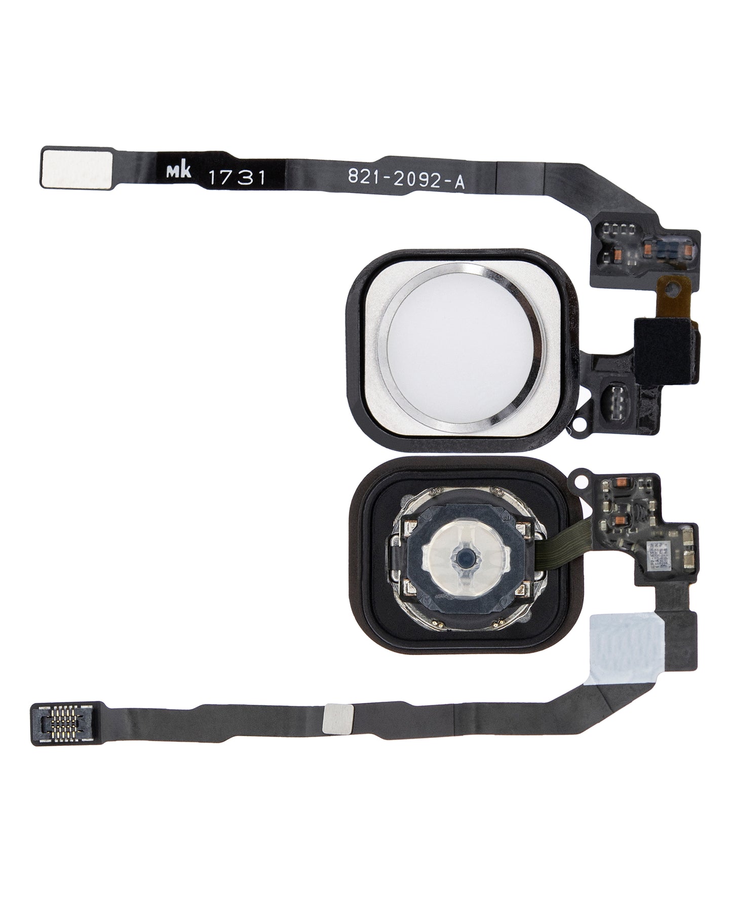 Home Button With Flex For iPhone 5S / SE (2016) (Silver)