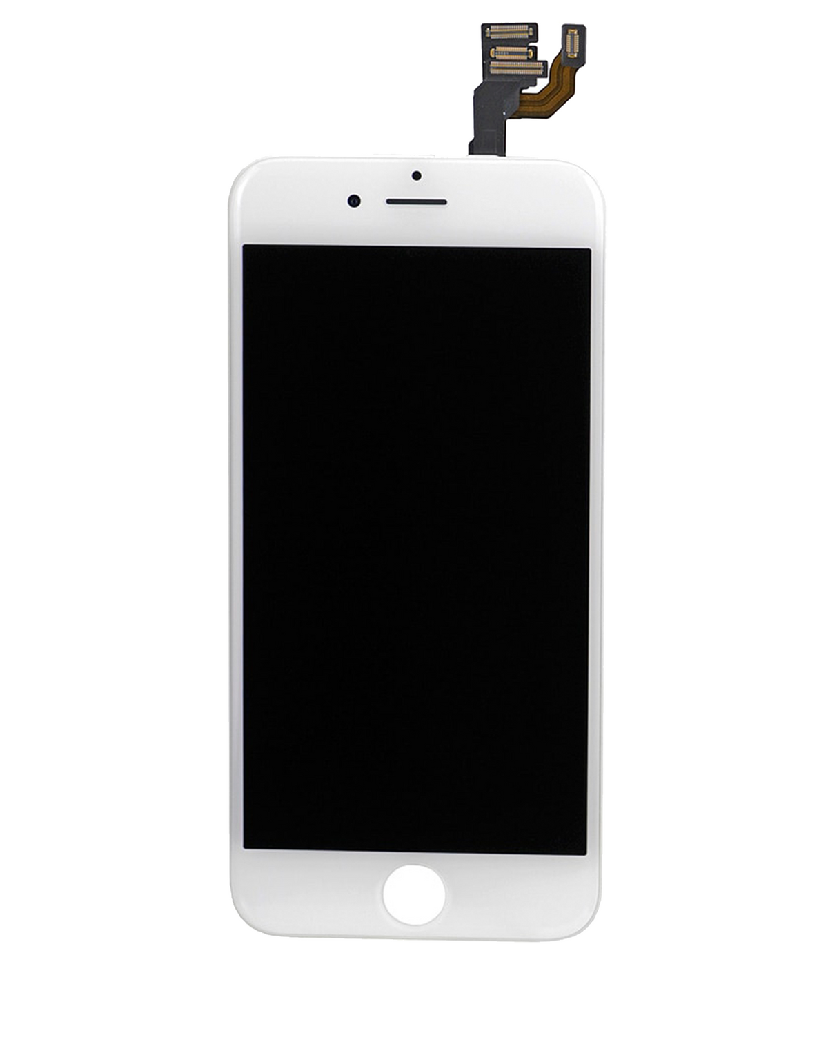 Complete LCD Assembly For iPhone 6 (With Front Camera: Prox Sensor & Ear Speaker) (Aftermarket Plus Quality: XO6) (White)