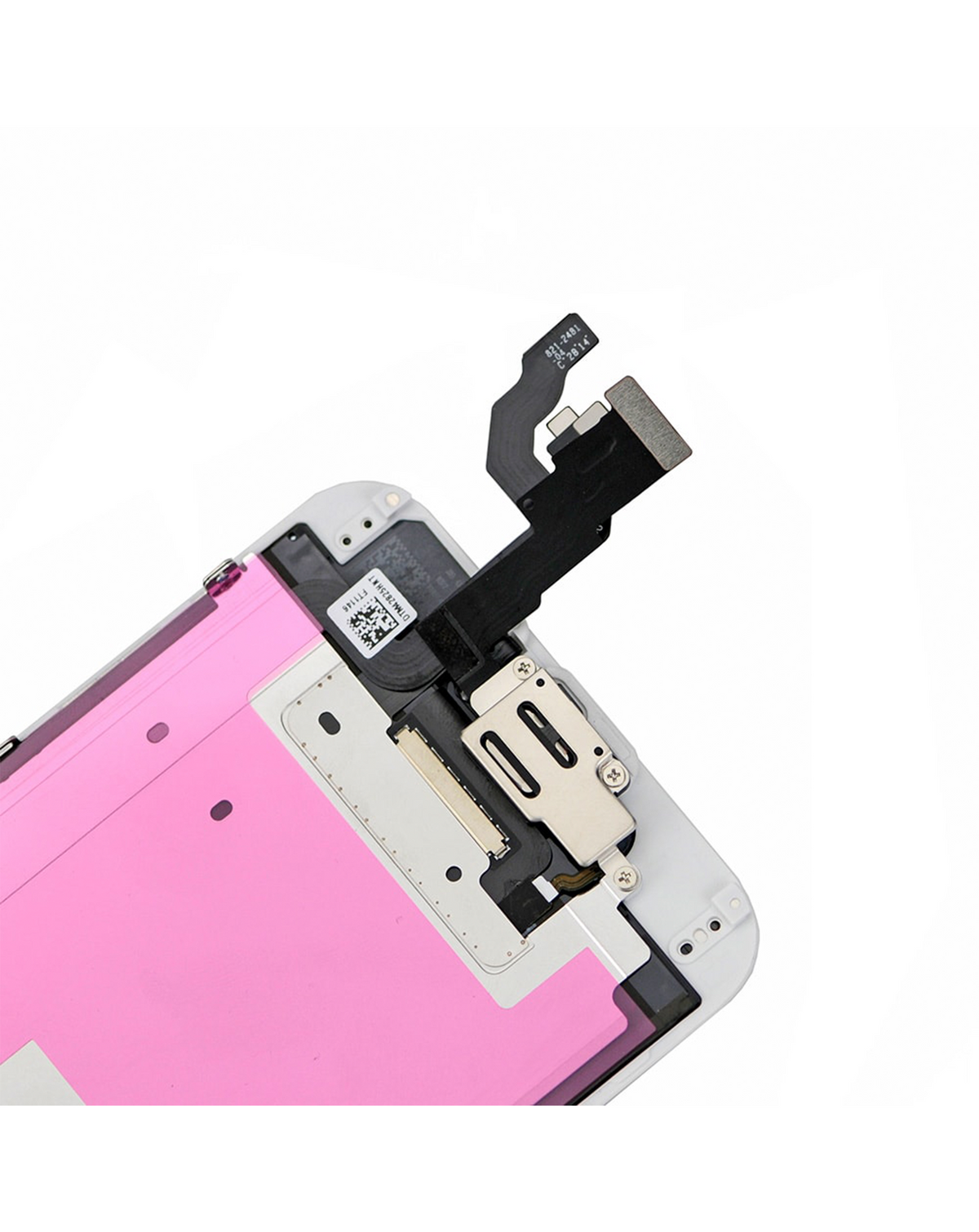 Complete LCD Assembly For iPhone 6 (With Front Camera: Prox Sensor & Ear Speaker) (Aftermarket Plus Quality: XO6) (White)