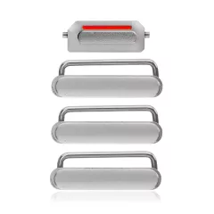 Hard Buttons (Power / Volume / Switch) For iPhone 6 / 6 Plus (Silver)