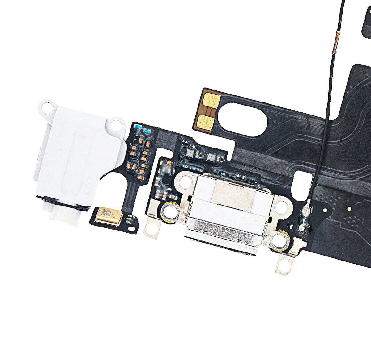 Charging Port Flex Cable For iPhone 6 (Premium) (Silver)