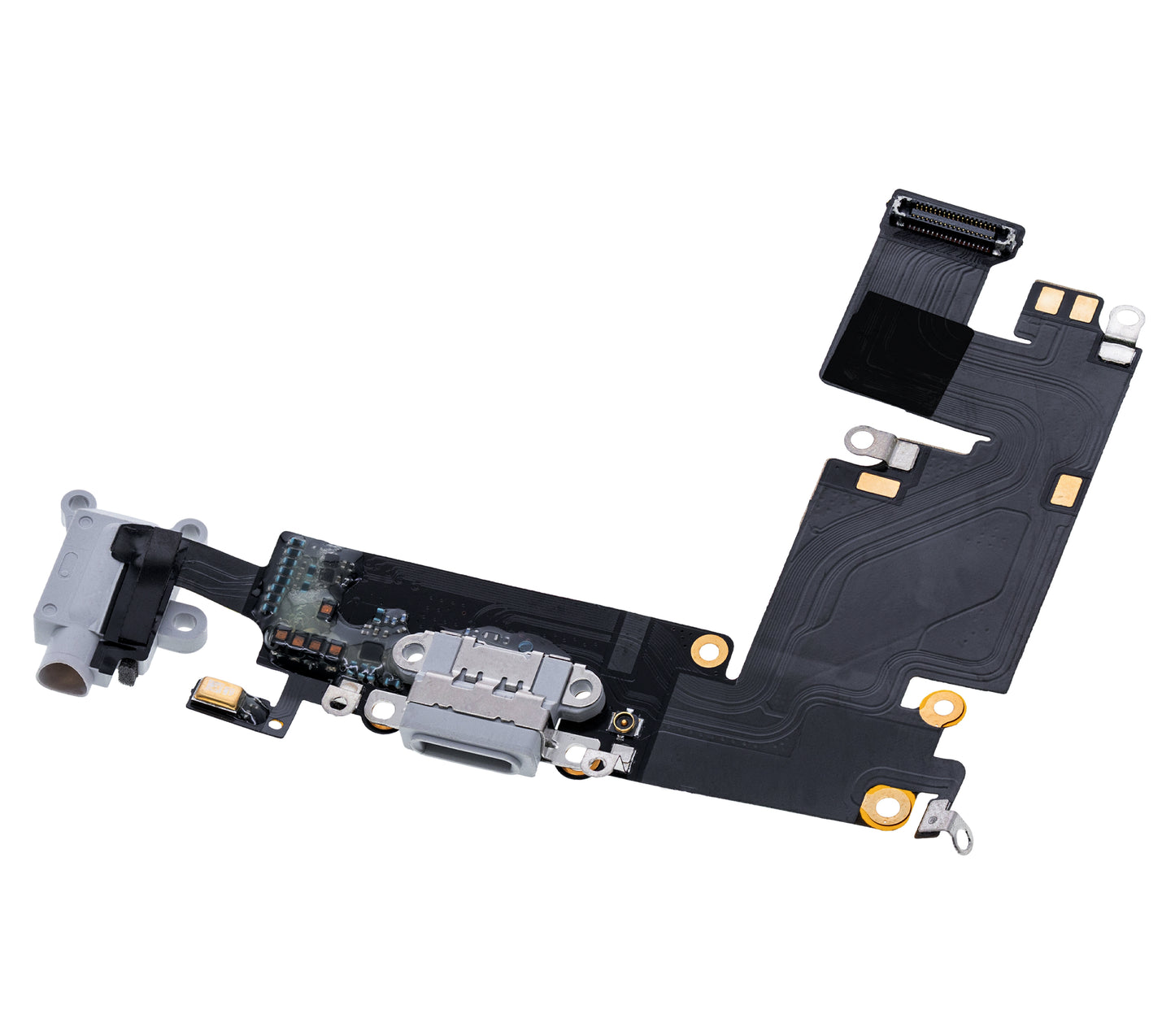 Charging Port Flex Cable For iPhone 6 Plus (Aftermarket) (Silver)