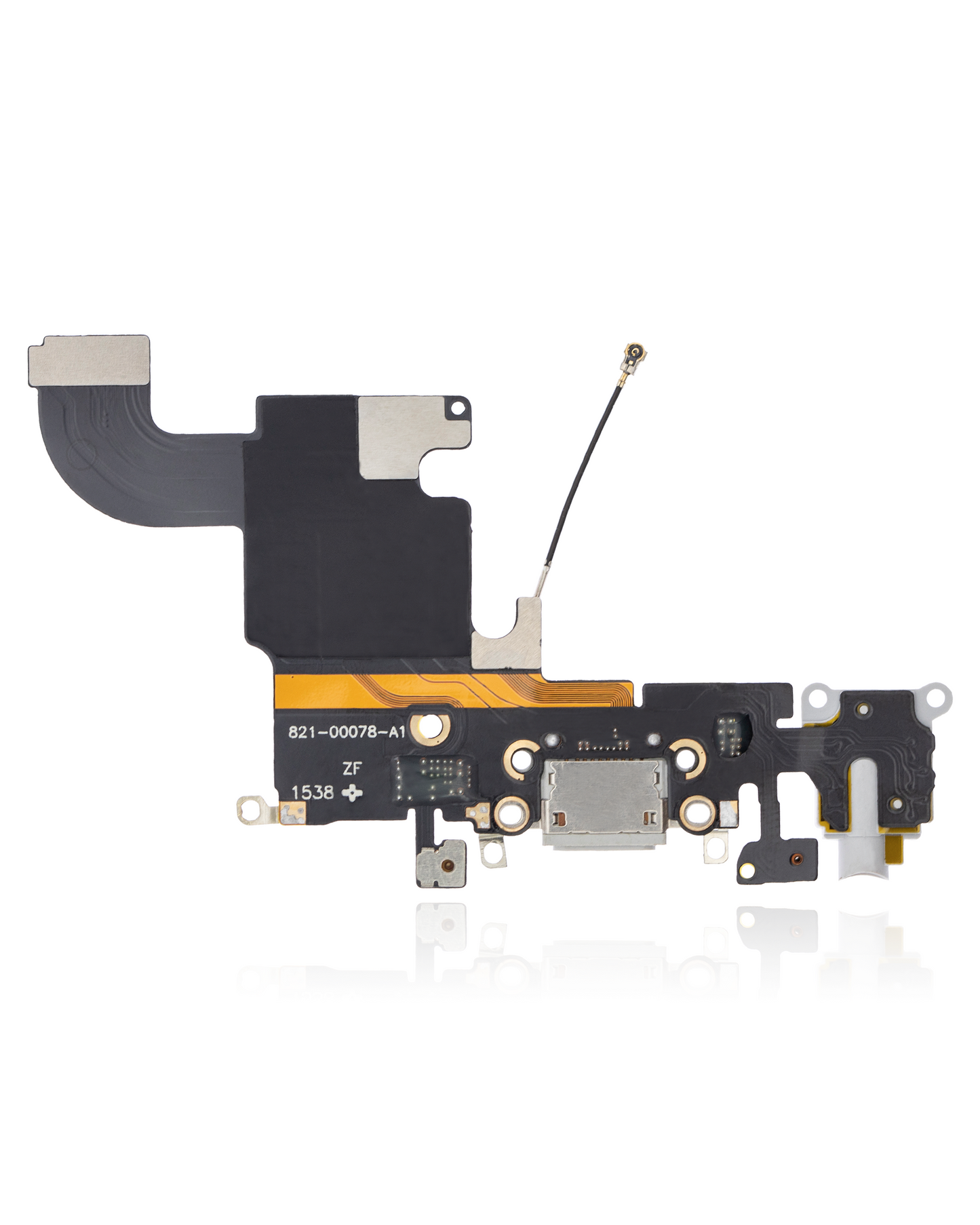Charging Port Flex Cable For iPhone 6S (Aftermarket) (Silver)