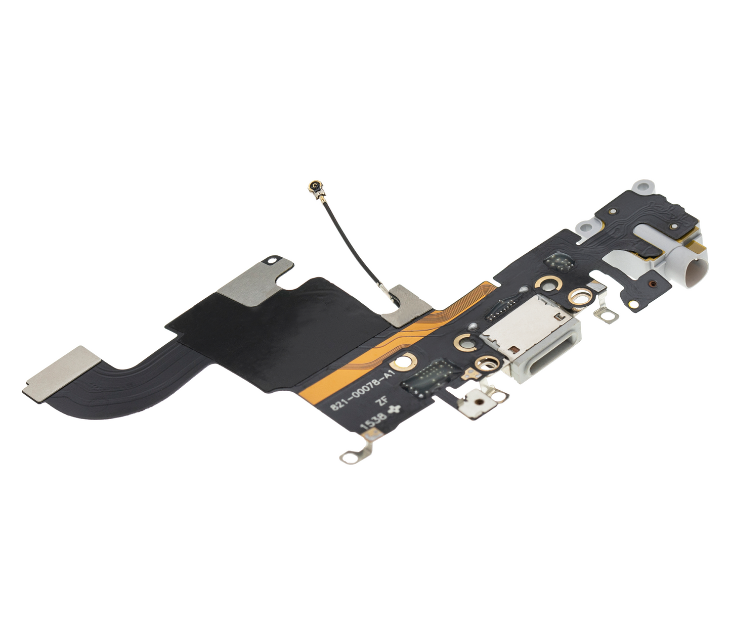 Charging Port Flex Cable For iPhone 6S (Aftermarket) (Silver)