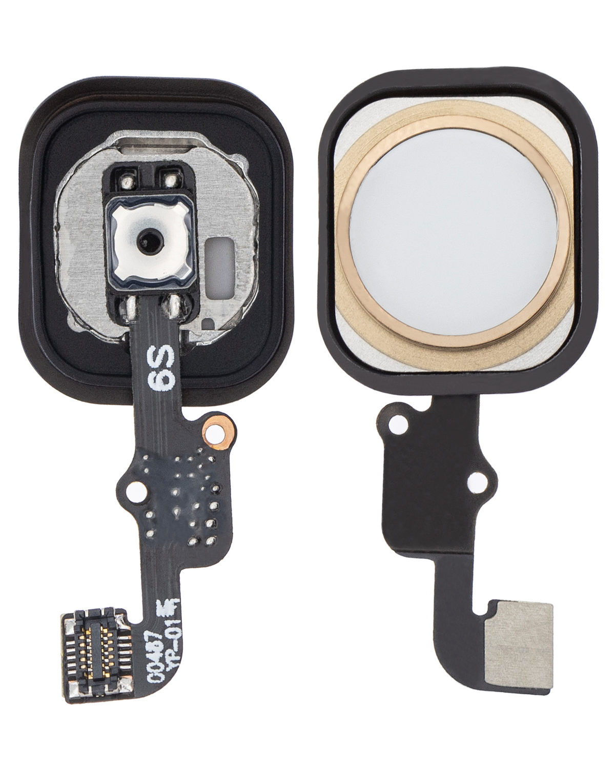 Home Button With Flex For iPhone 6S / 6S Plus (Gold)