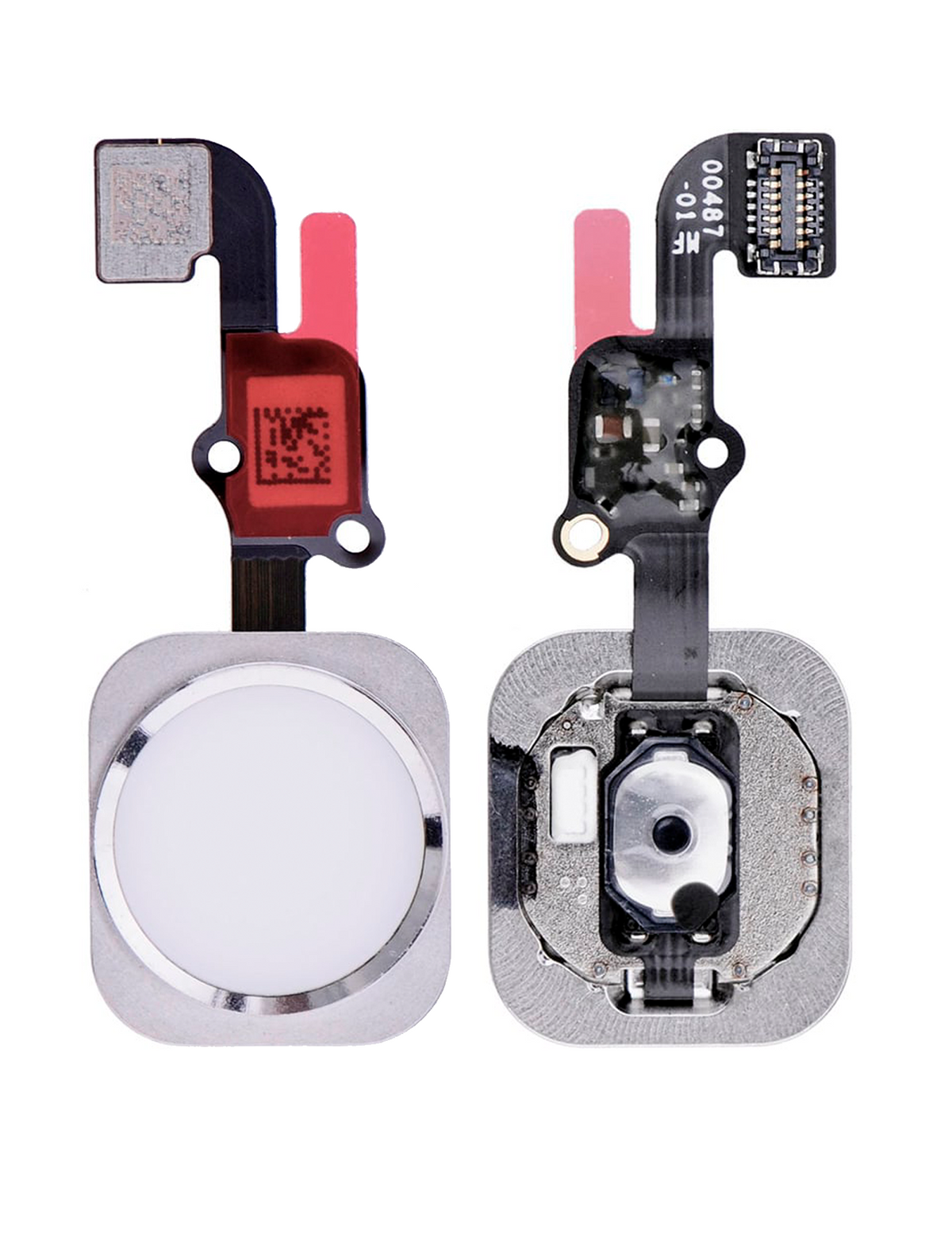 Home Button With Flex For iPhone 6S / 6S Plus (Silver)