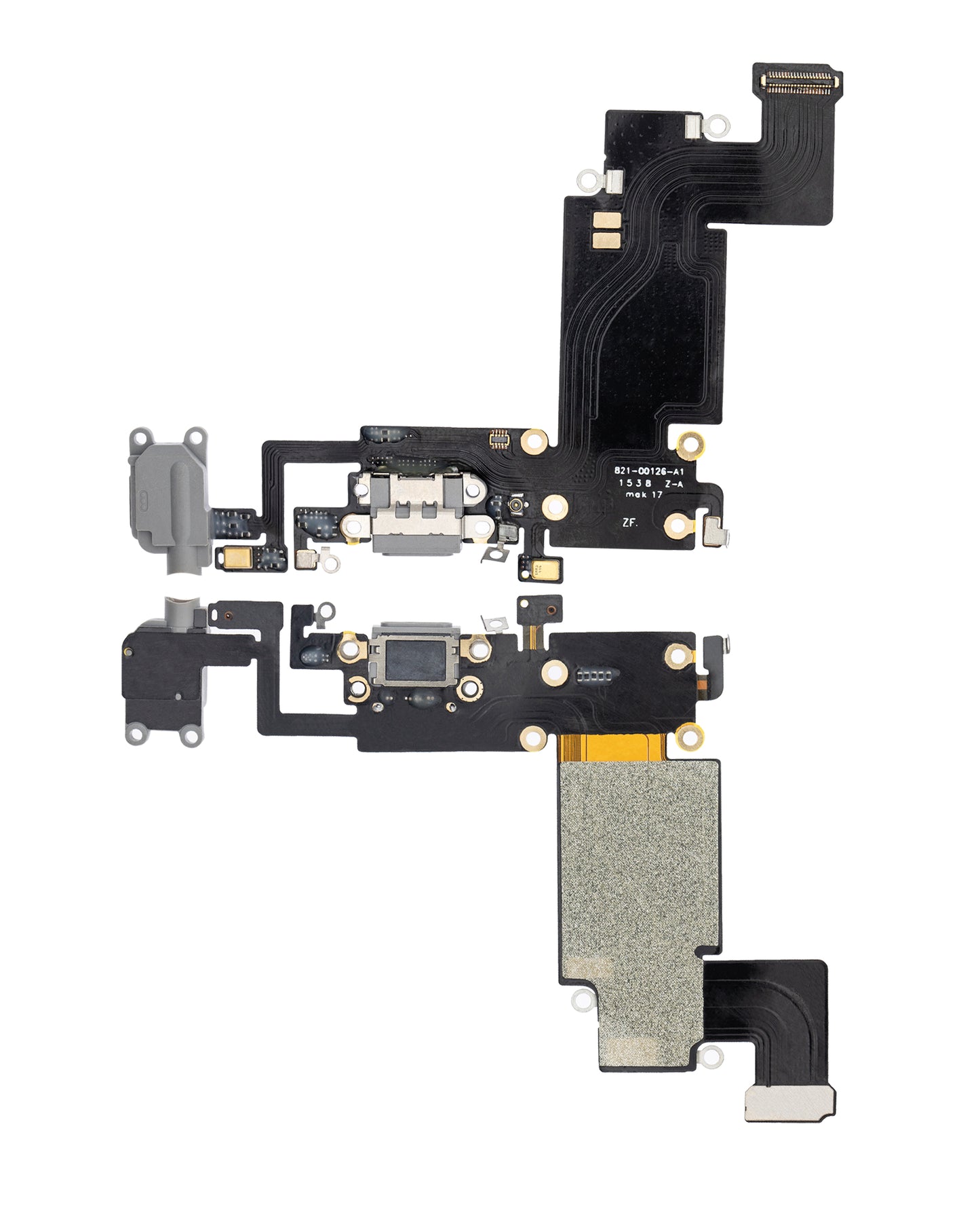 Charging Port Flex Cable For iPhone 6S Plus (Aftermarket) (Space Gray)