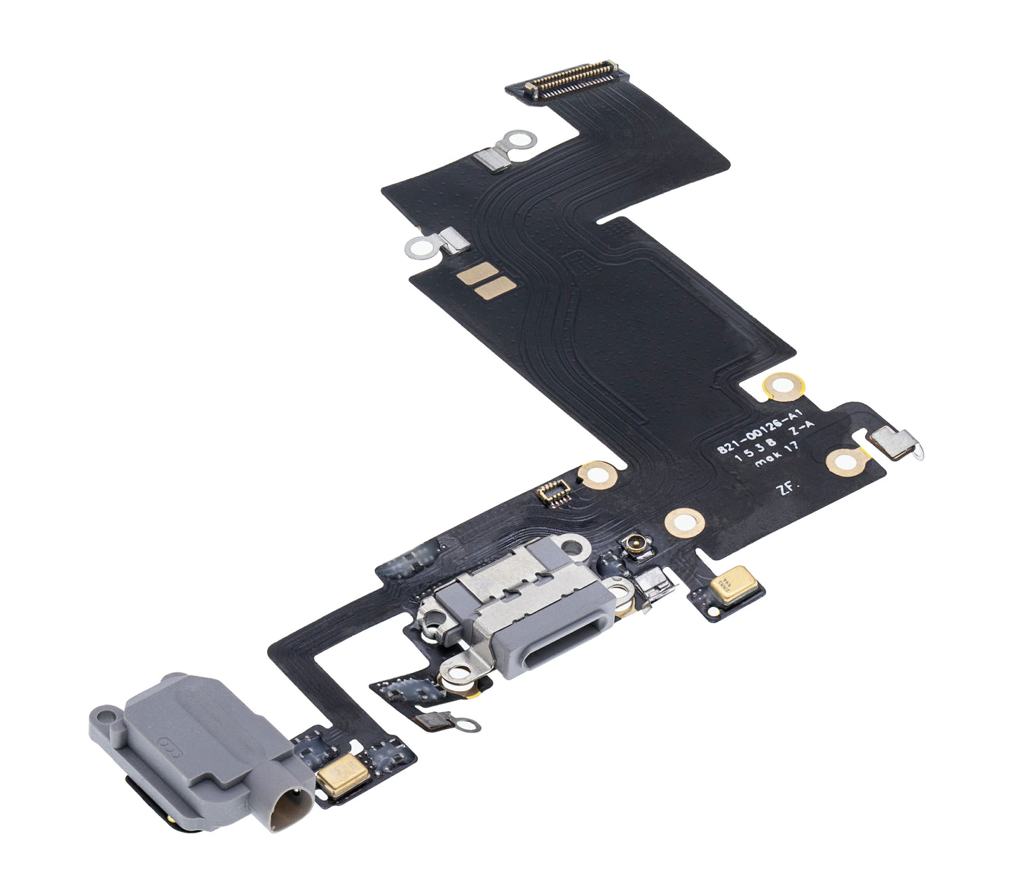 Charging Port Flex Cable For iPhone 6S Plus (Aftermarket) (Space Gray)